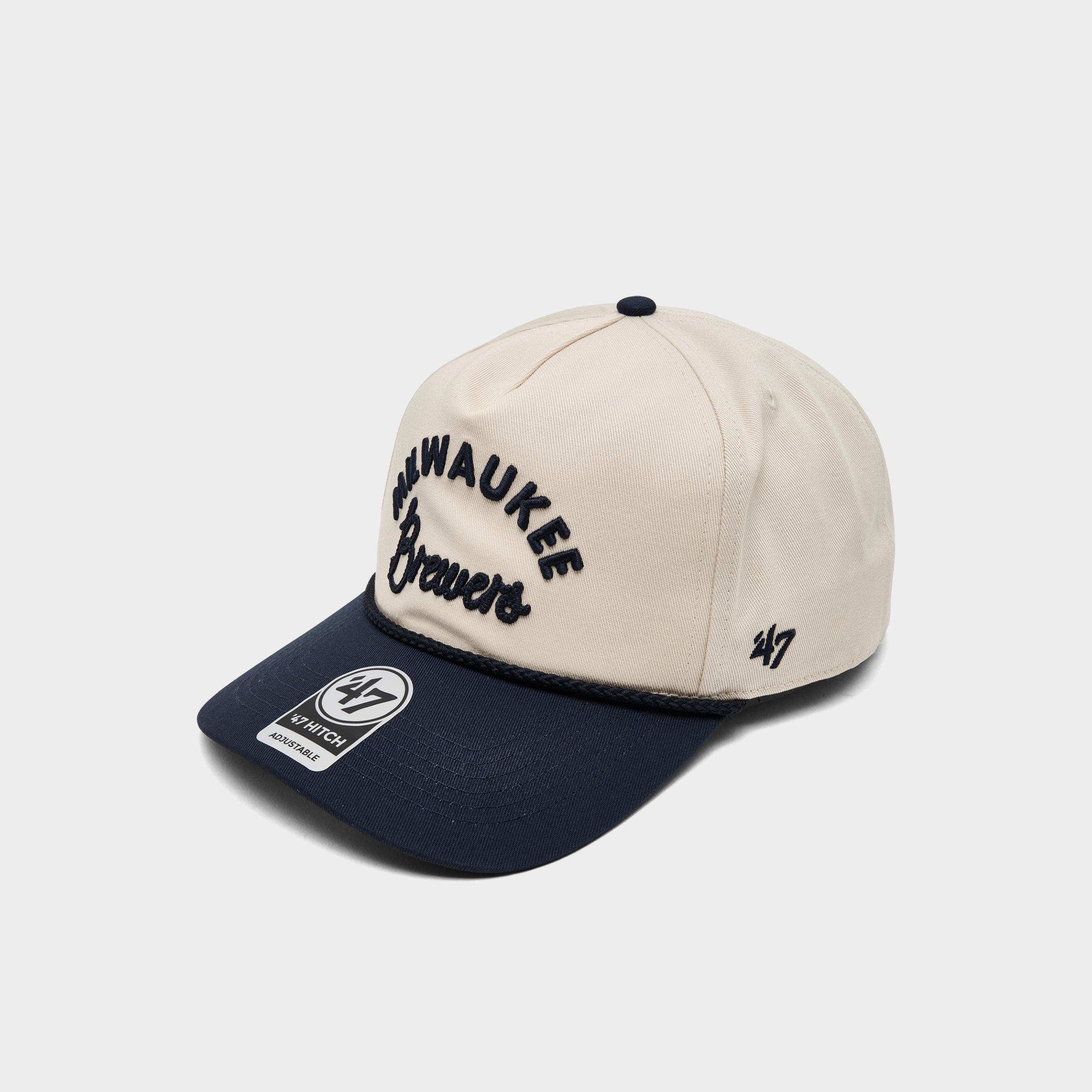 47 Brand '47 Milwaukee Brewers MLB Rope Script Hitch Snapback Hat
