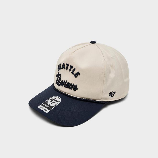'47 Seattle Mariners MLB Rope Script Hitch Snapback Hat