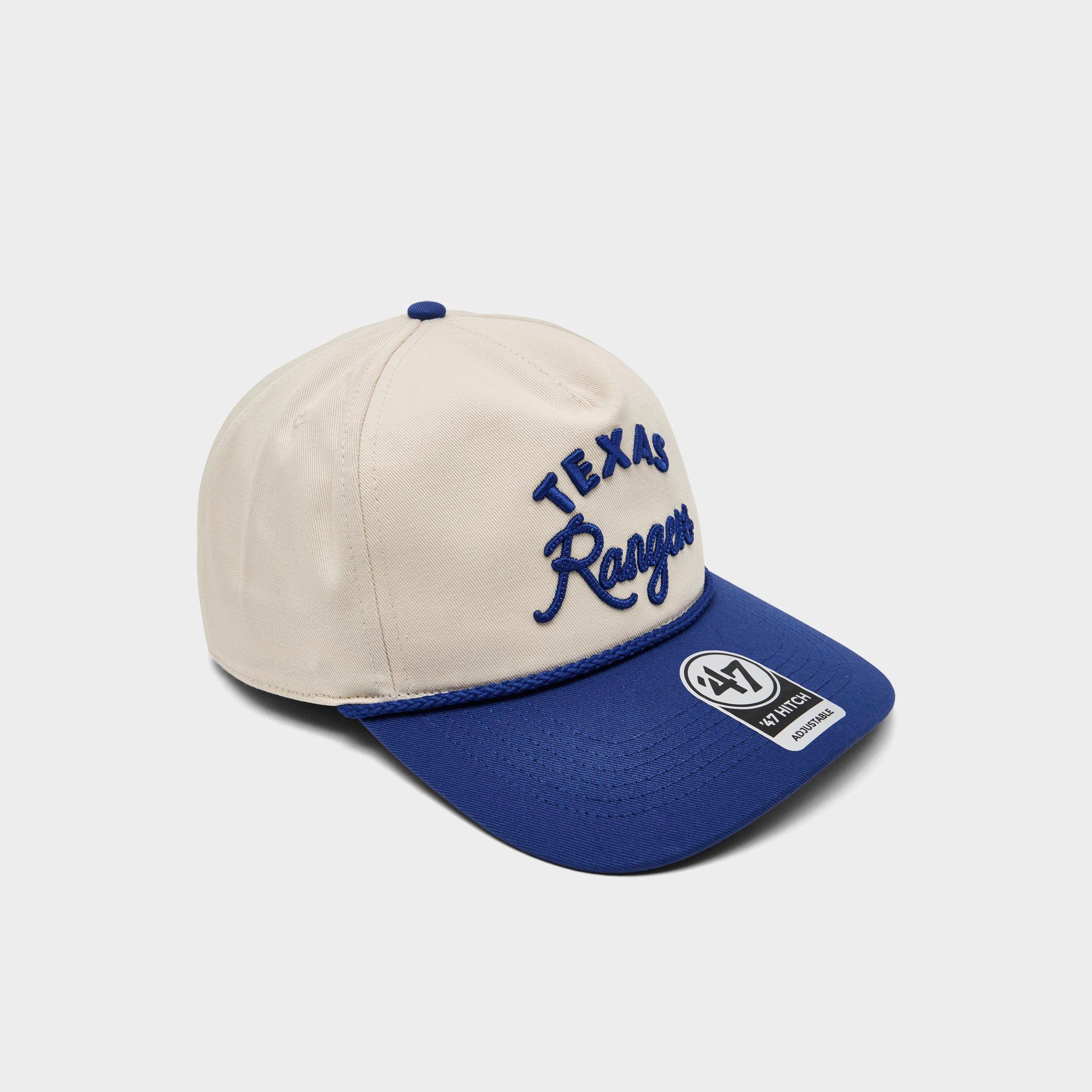 47 Brand '47 Texas Rangers MLB Rope Script Hitch Snapback Hat