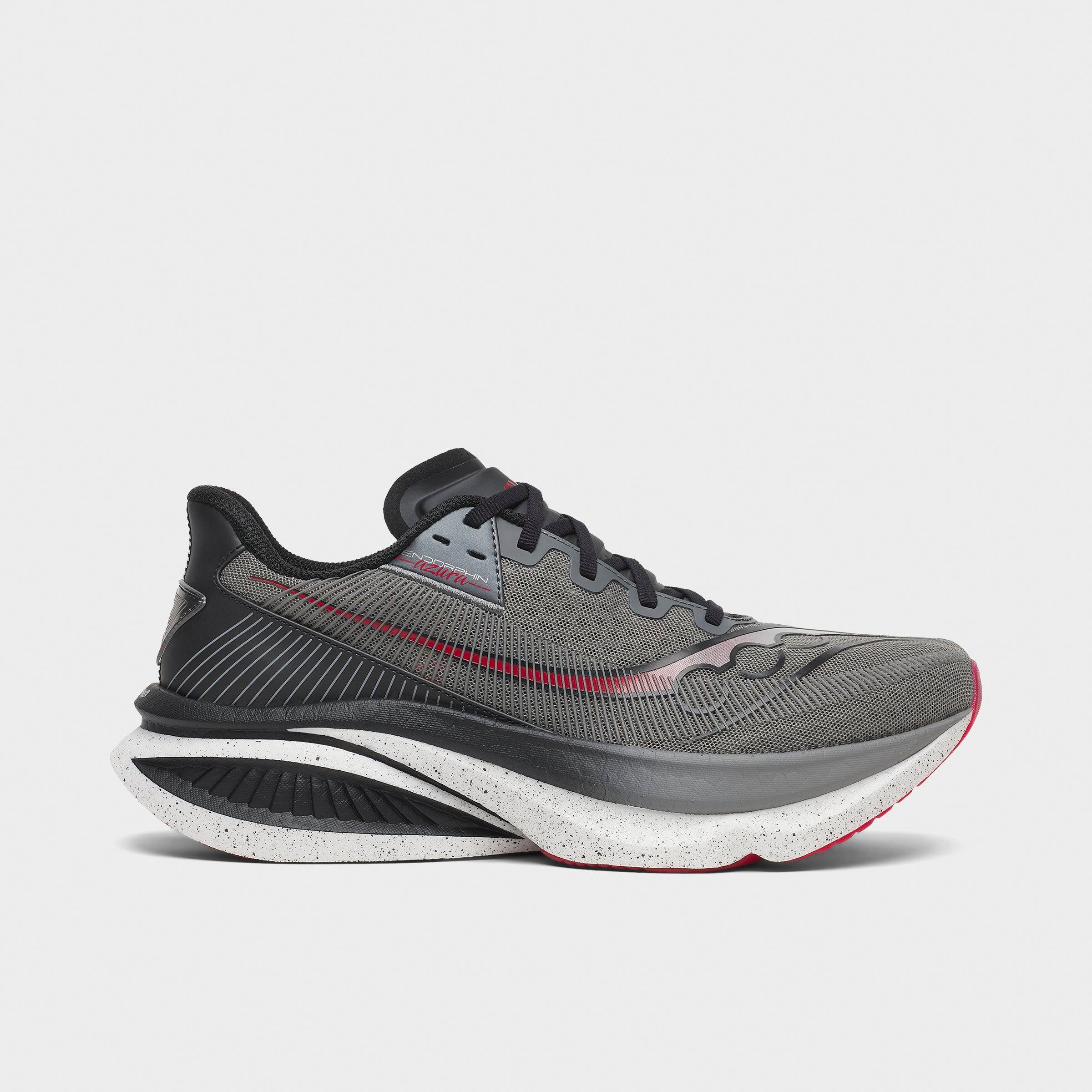 Saucony Men's Endorphin Azura Running Shoes in Cinder/Black Size: 10.5