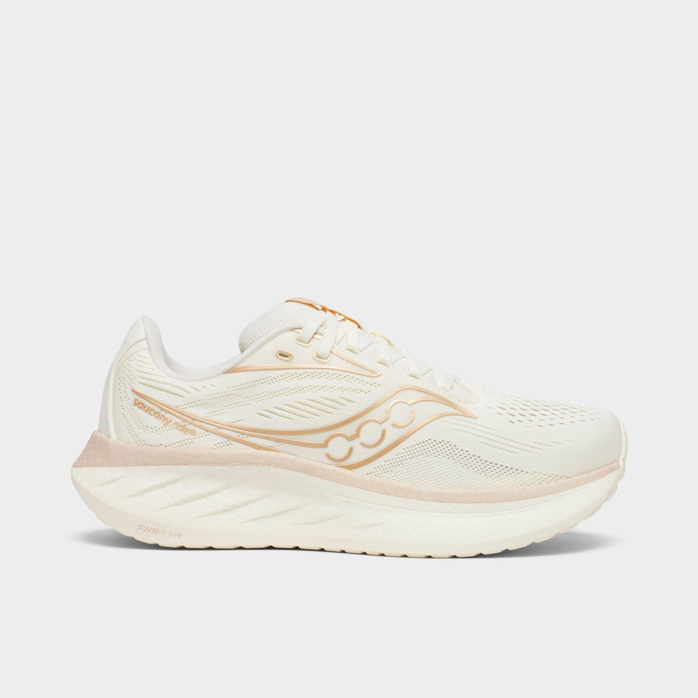 Saucony Women's Ride 18 Running Shoes in Vanilla Size: 5.0