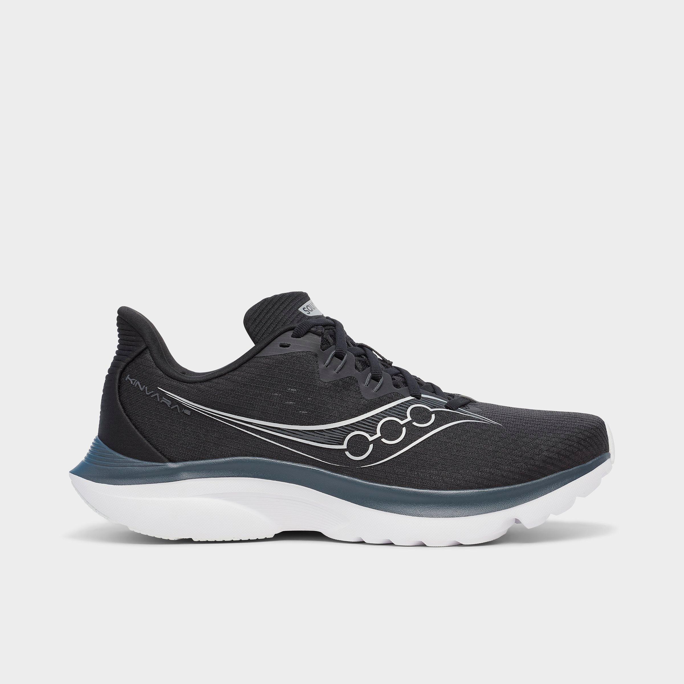 Saucony Men's Kinvara 16 Running Shoes in Black/White Size: 7.0