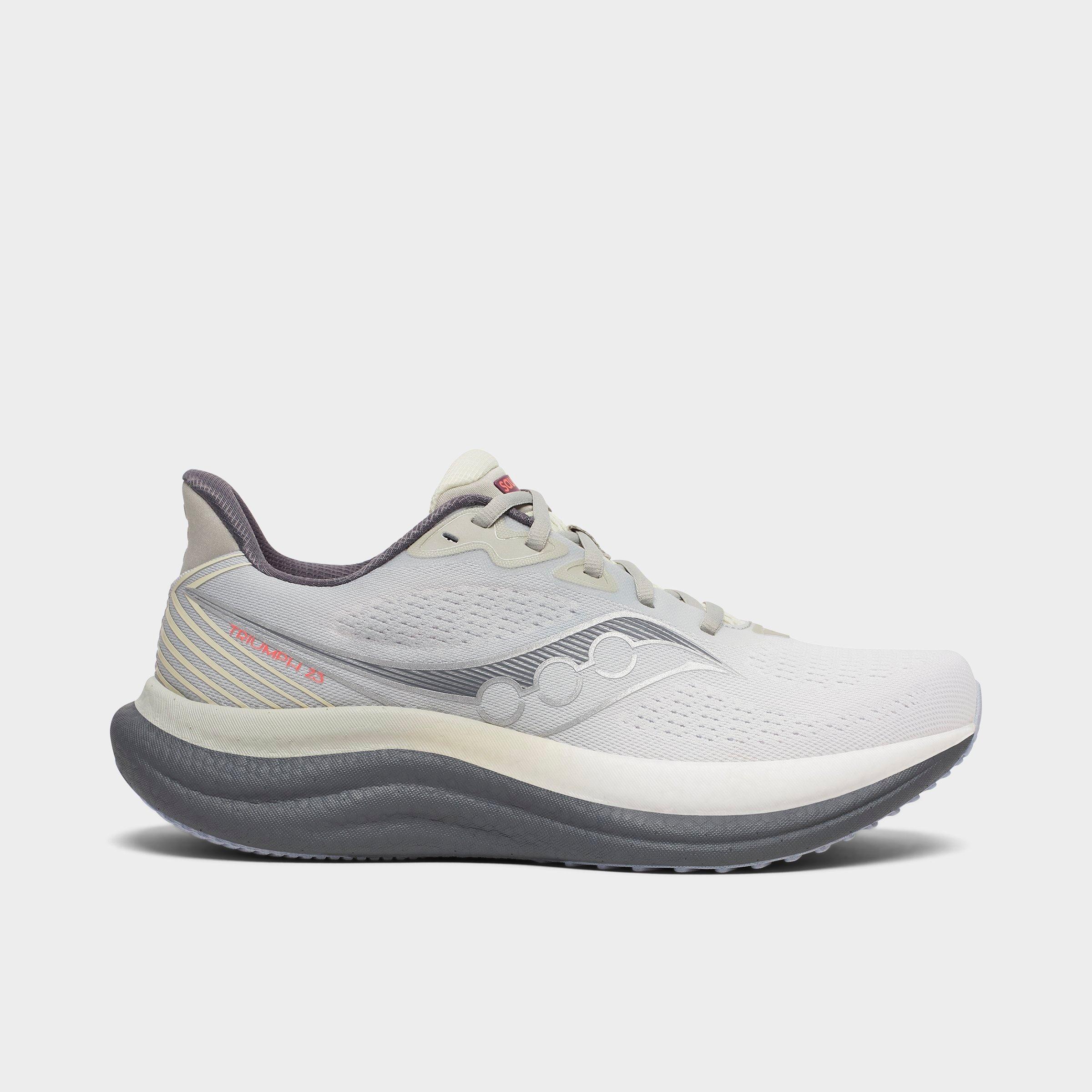 Saucony Men's Triumph 23 Running Shoes in Grey/Shadow Size: 7.0