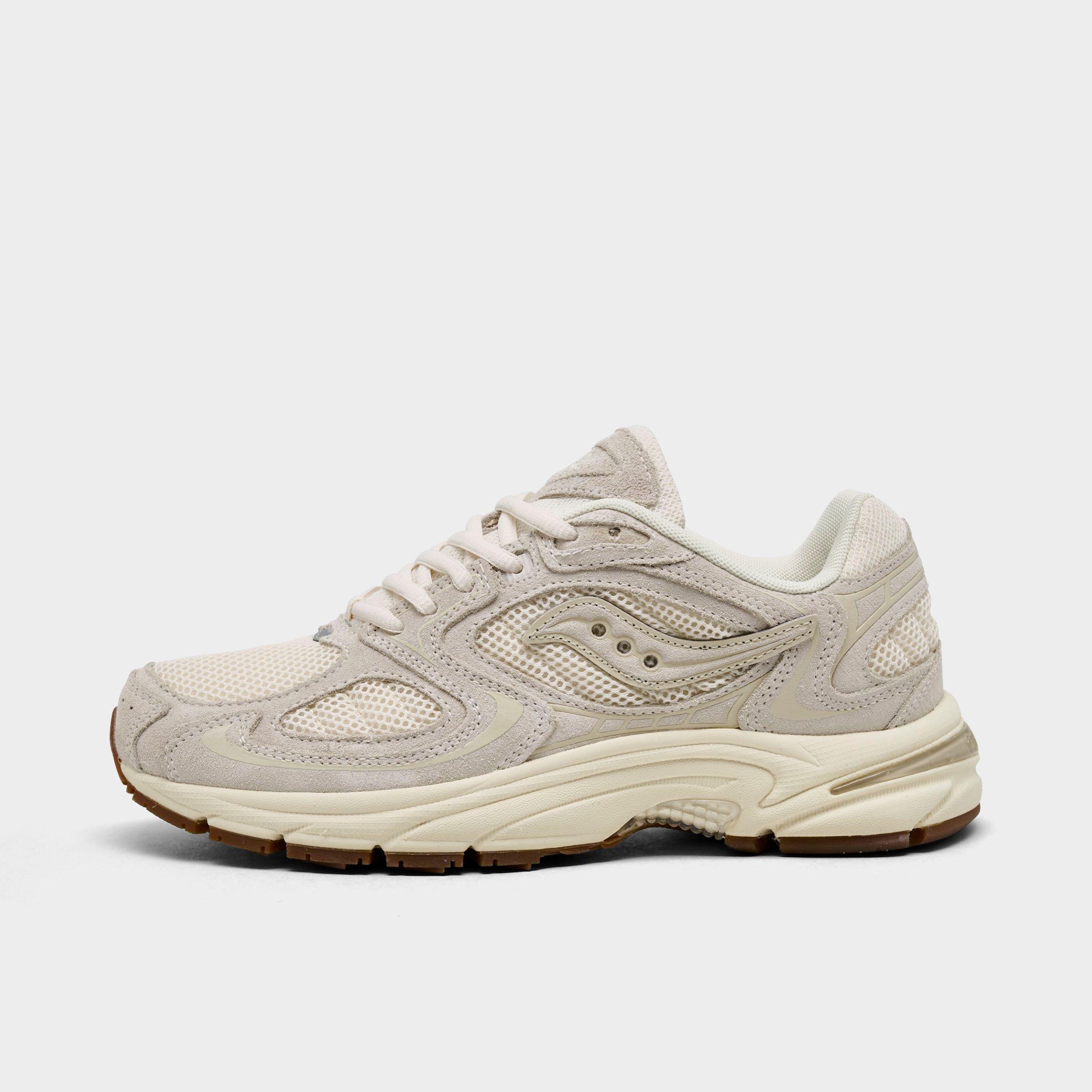 Saucony Women's Grid Jazz 9 Suede Casual Shoes in Ivory Size: 5.0