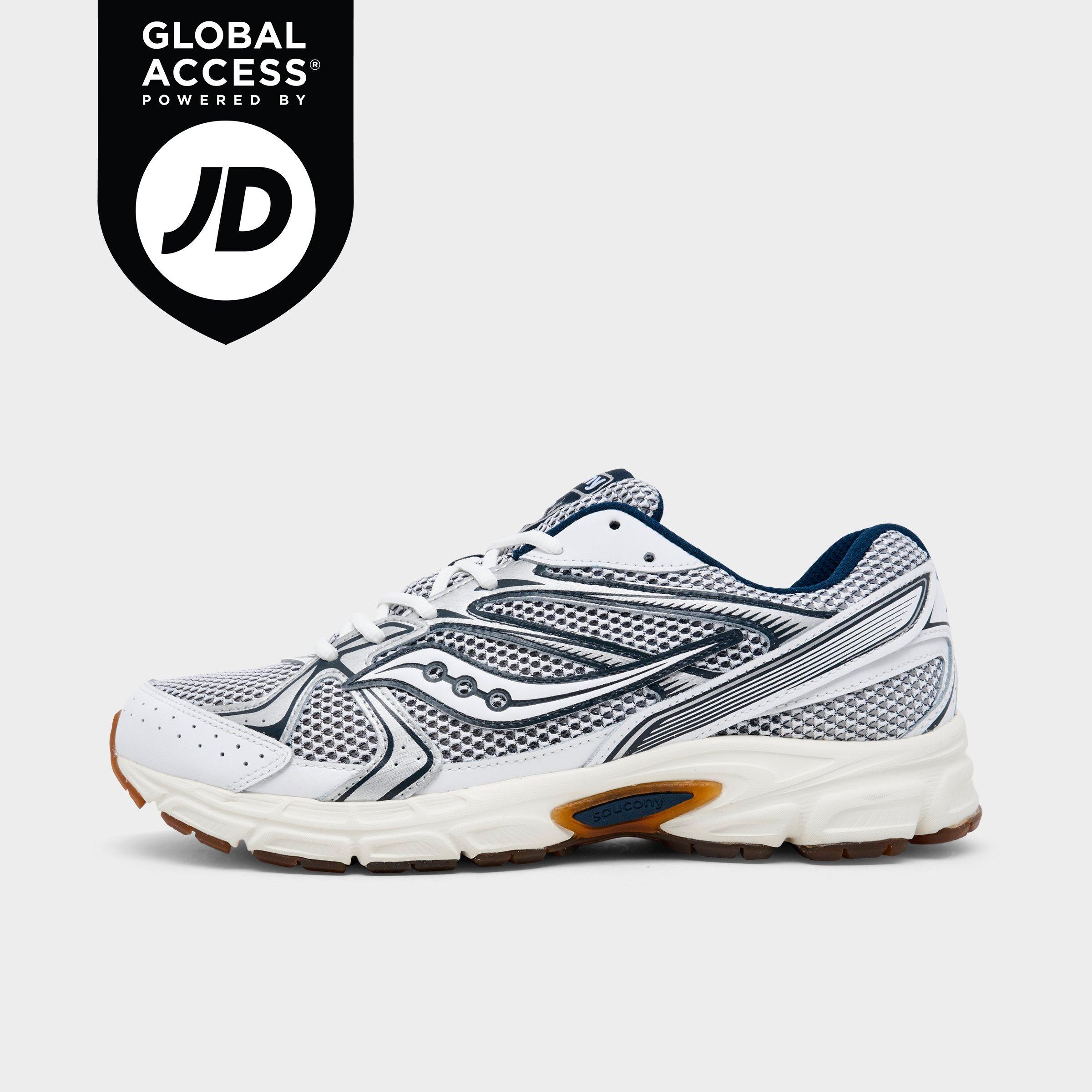 Saucony Men's Ride Millennium Casual Shoes in White/Navy Size: 7.5
