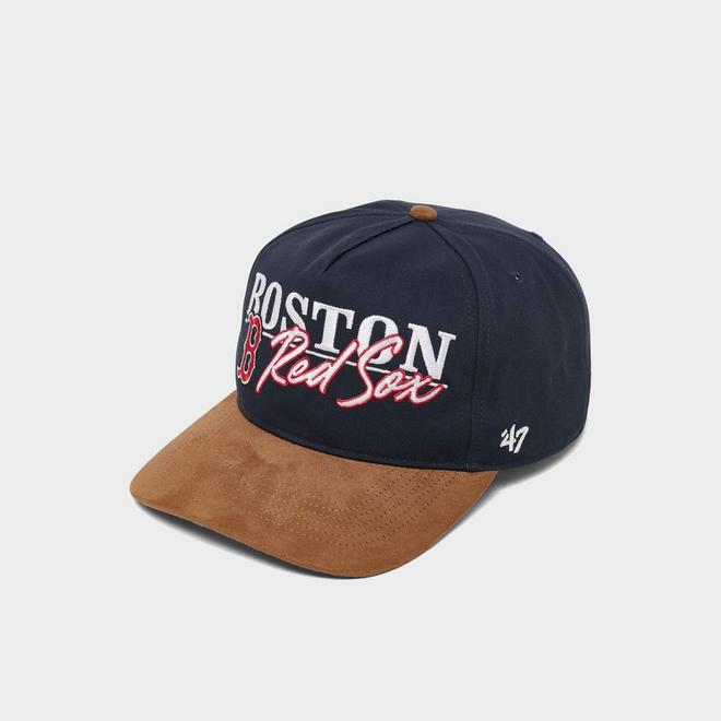 '47 Boston Red Sox MLB Scribe Line Hitch Snapback Hat