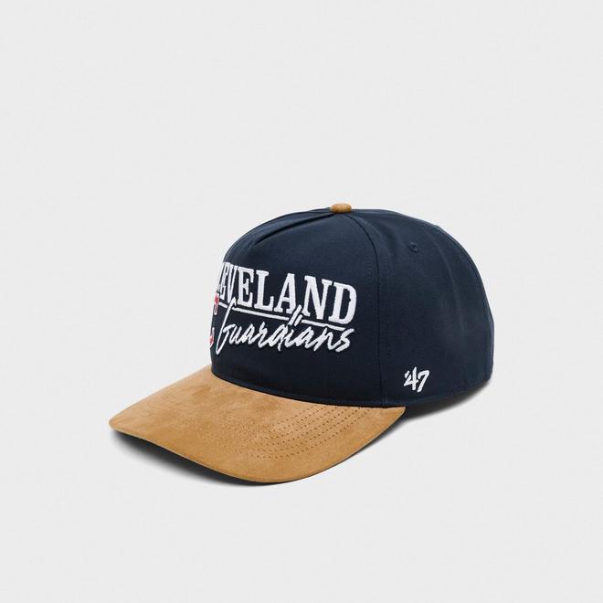 '47 Cleveland Guardians MLB Scribe Line Hitch Snapback Hat