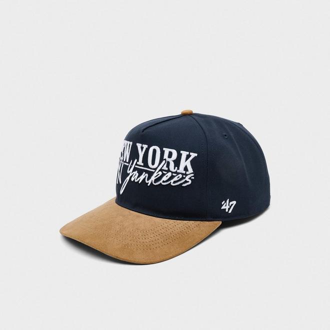'47 New York Yankees MLB Scribe Line Hitch Snapback Hat