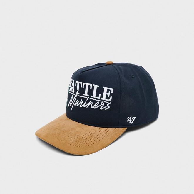 '47 Seattle Mariners MLB Scribe Line Hitch Snapback Hat
