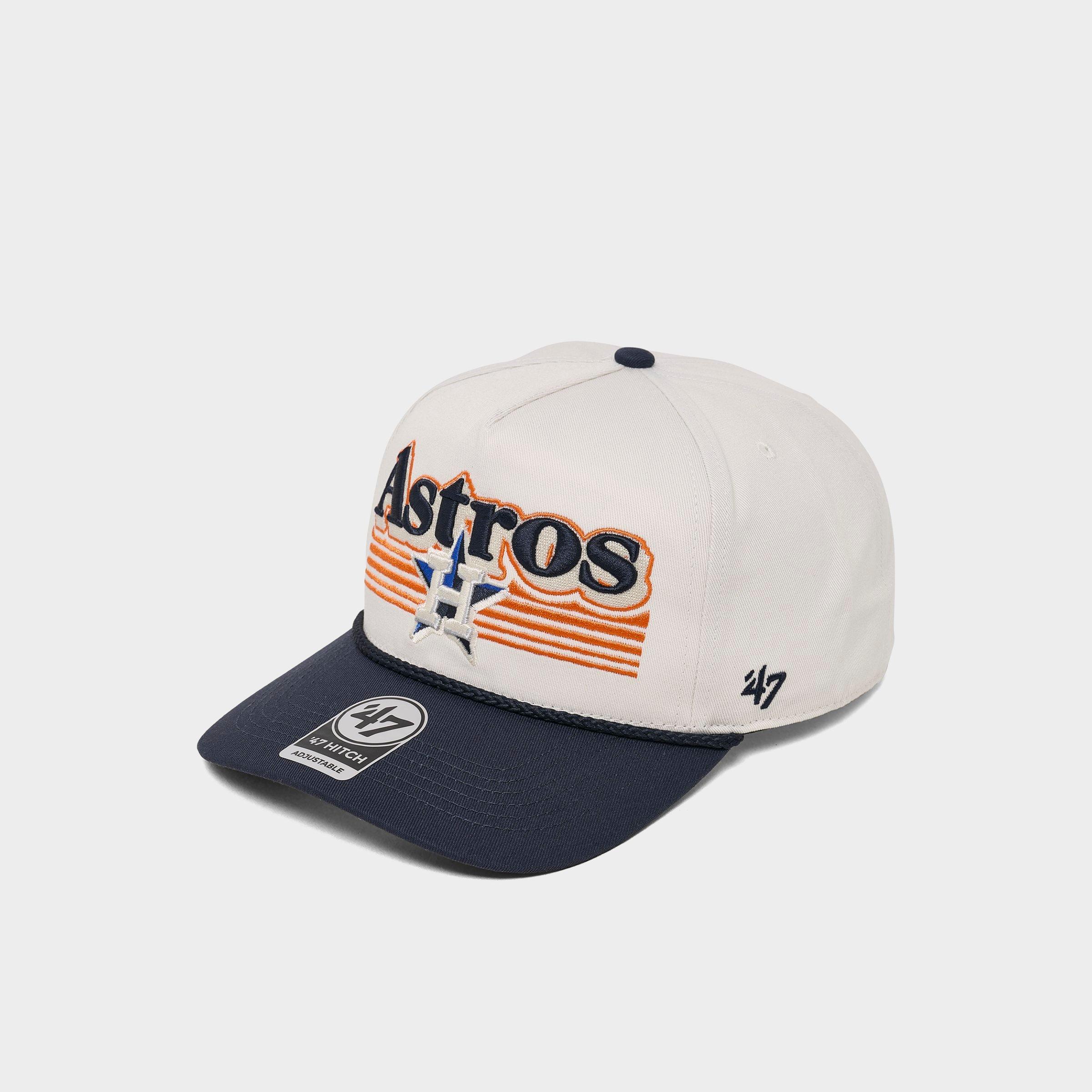 47 Brand '47 Houston Astros MLB HITCH Snapback Hat in Sandstone/Navy