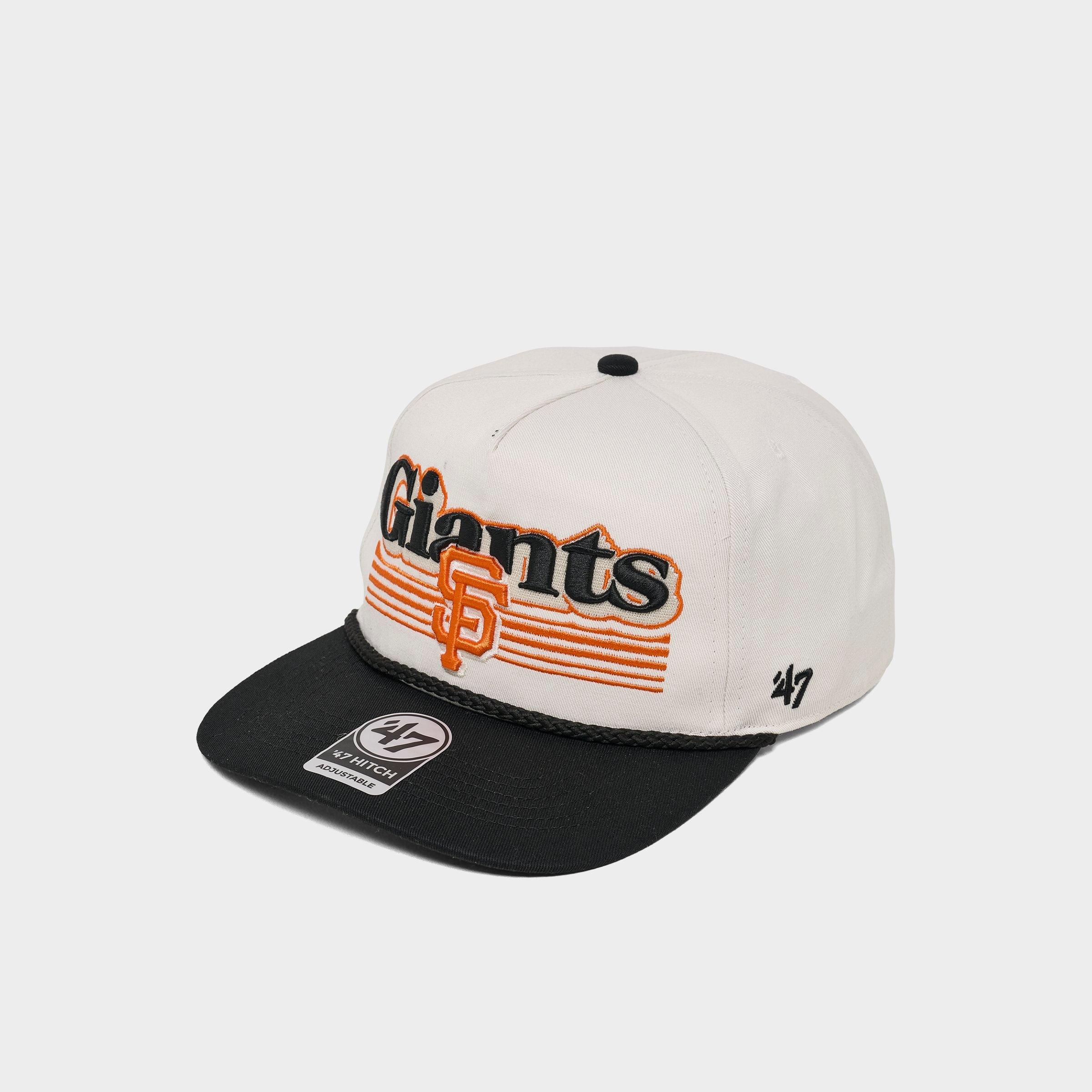 47 Brand '47 San Francisco Giants MLB HITCH Snapback Hat in Sandstone/Black