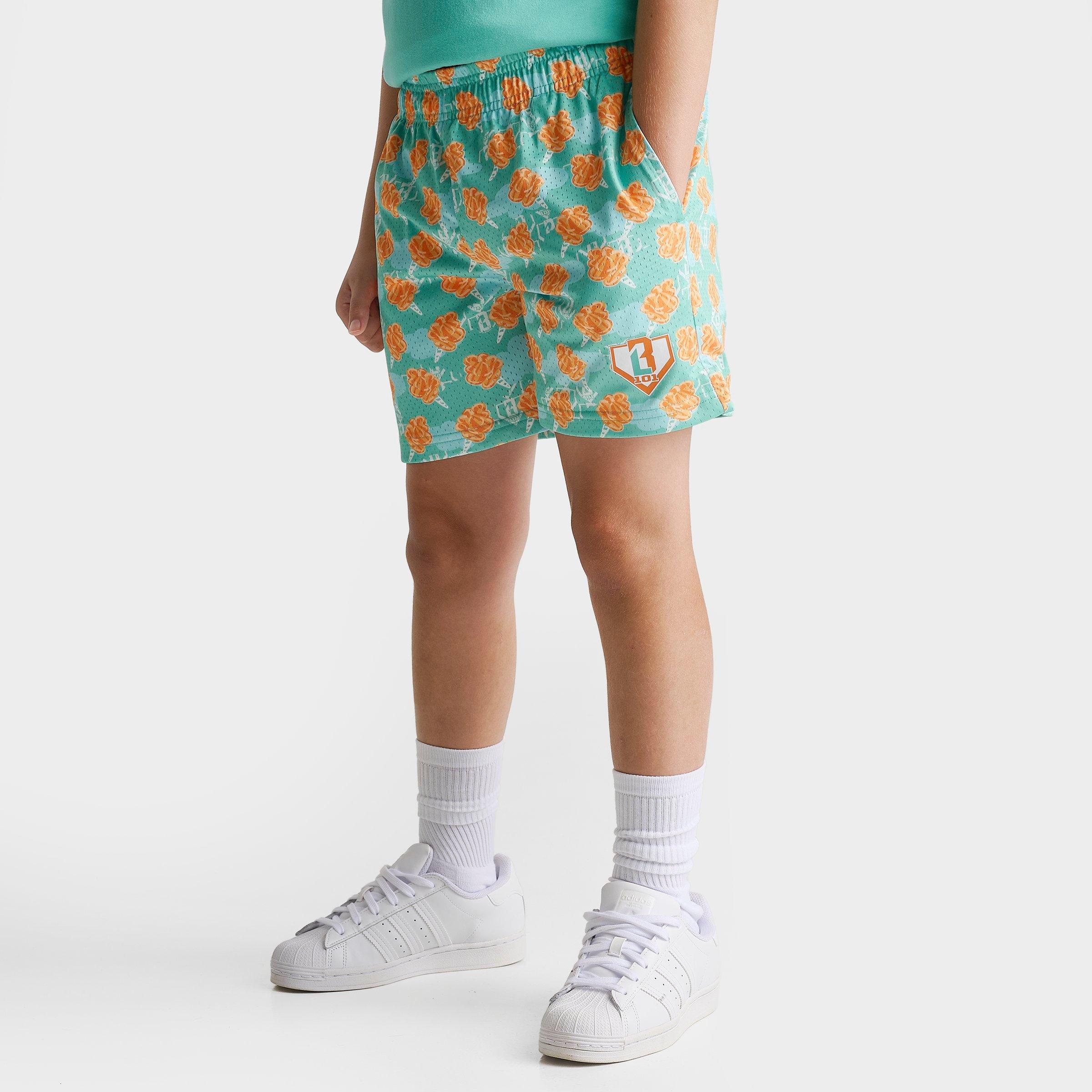 Baseball Lifestyle 101 Big Kids Home Run Sugar Mesh Shorts