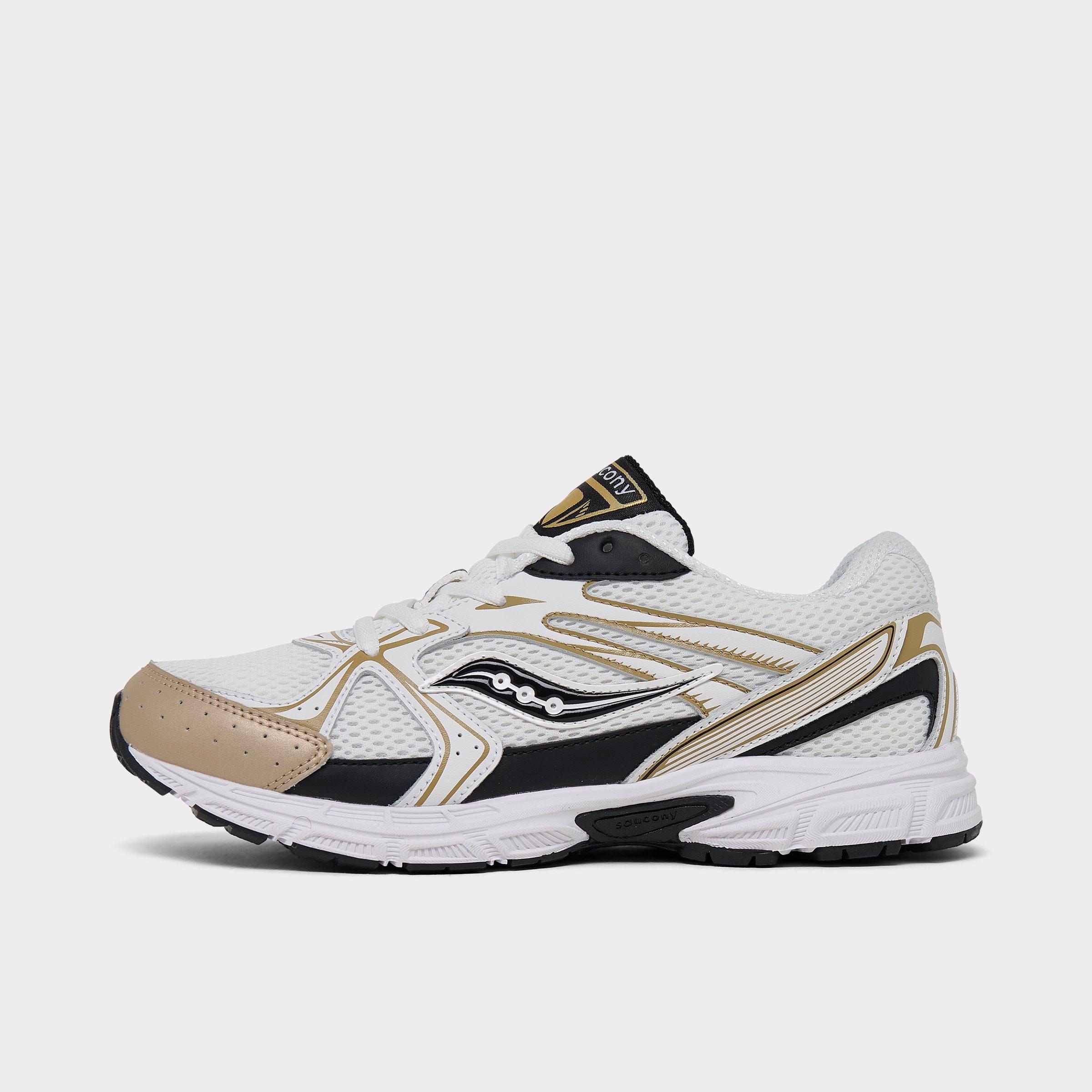 Saucony Big Kids' Ride Millenium Casual Shoes in White/White Size 4.5