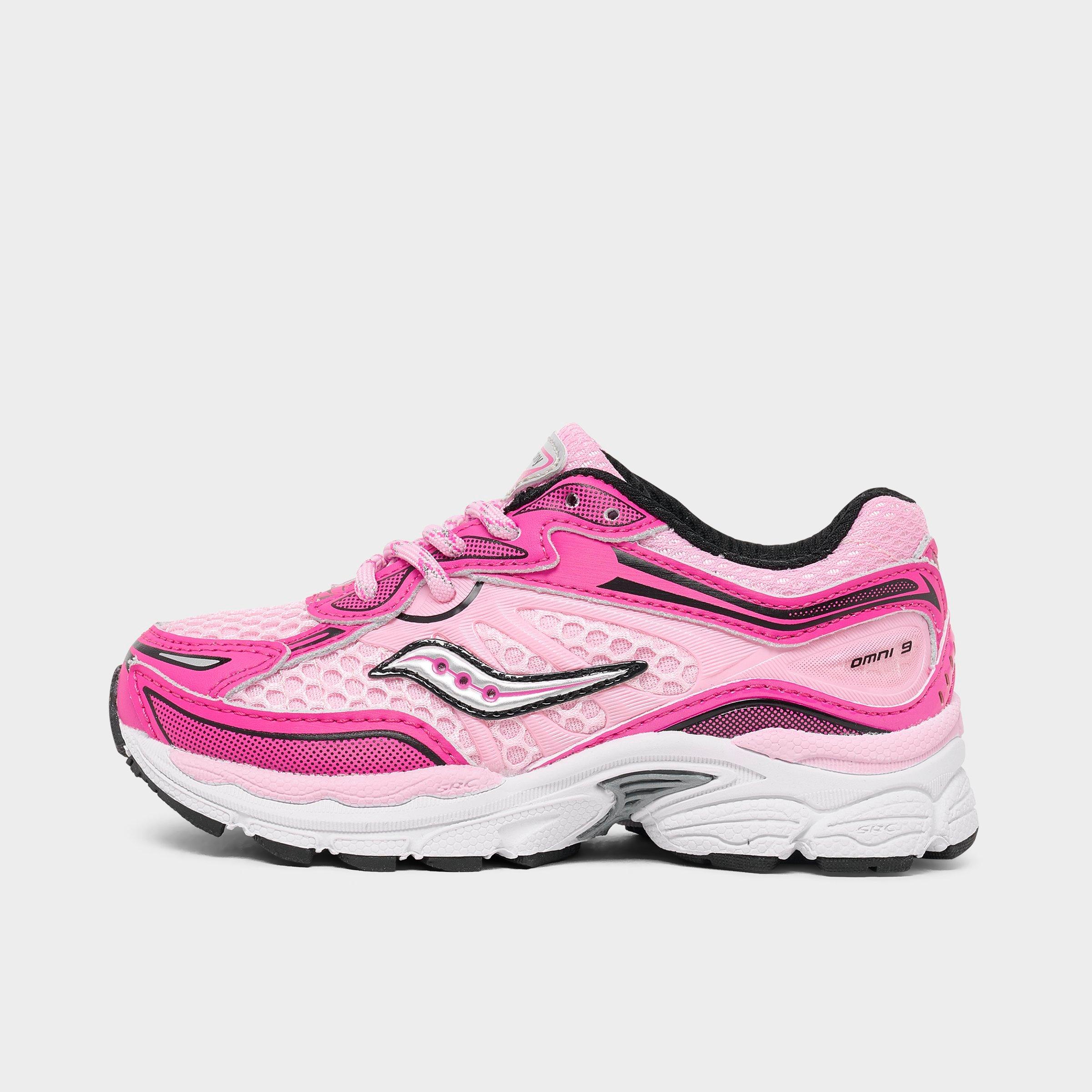 Saucony Kids Toddler Omni 9 KDZ Casual Shoes in Fuchsia/Pink Size: 9.0
