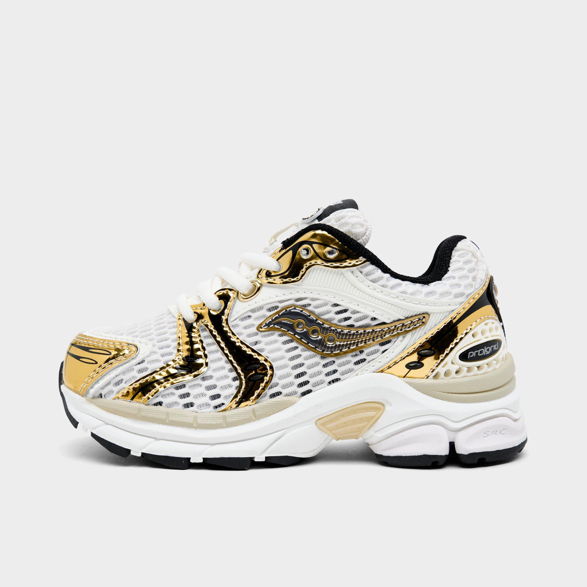 Saucony Kids Toddler Triumph 4 KDZ Casual Shoes in Gold Chrome Size: 4.0
