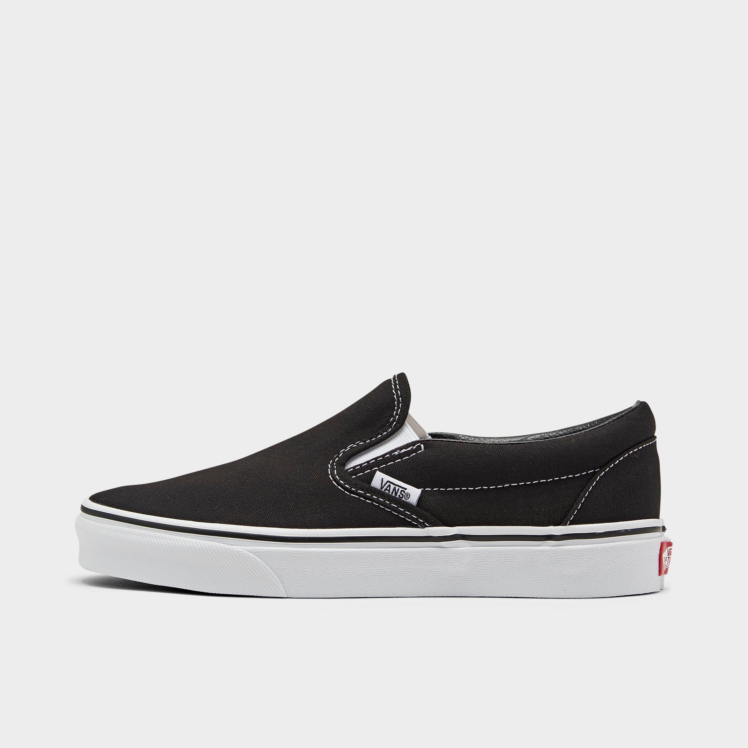 Vans Classic Slip-On Casual Shoes in Black Size: 8.0