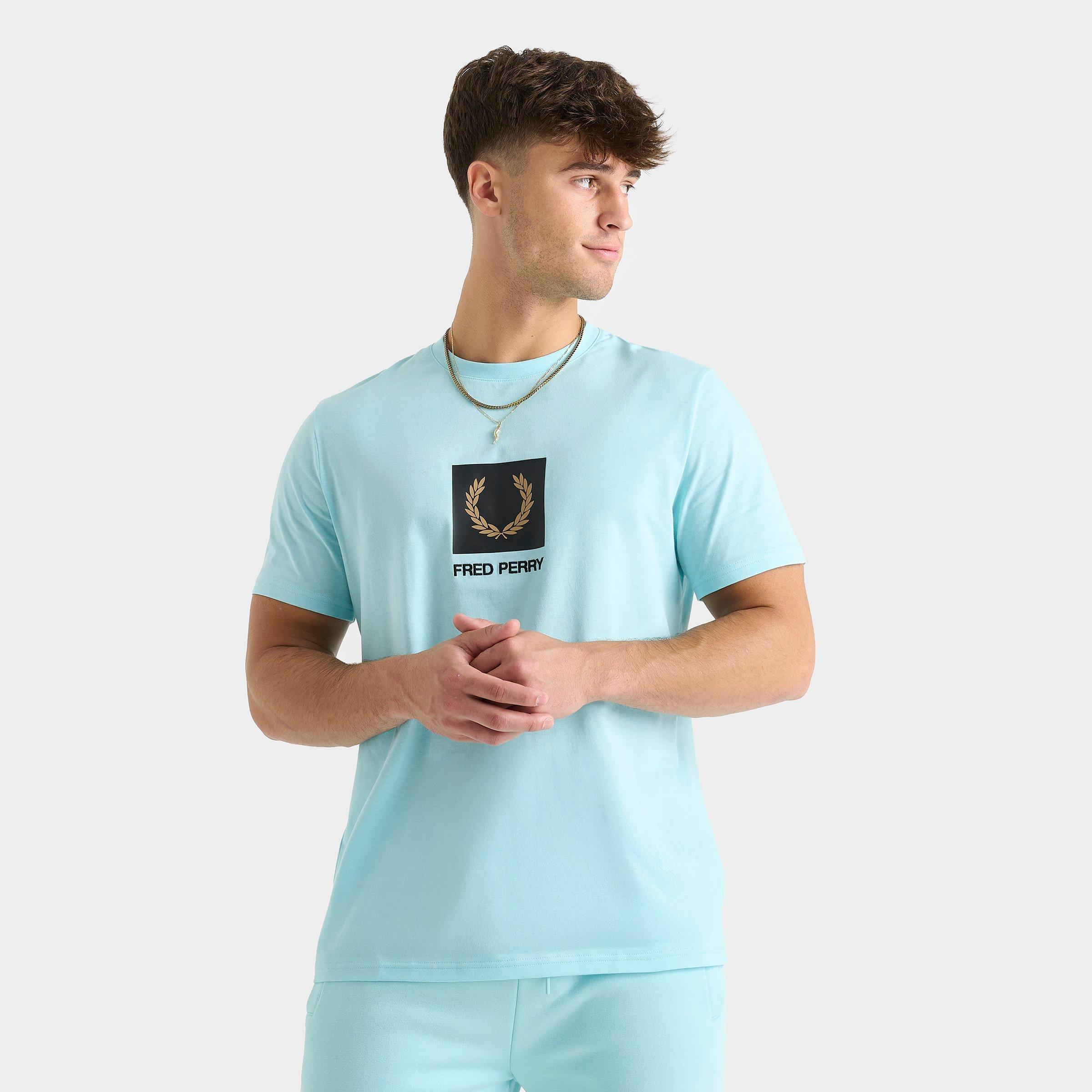 Fred Perry Men's Stack T-shirt In Blue