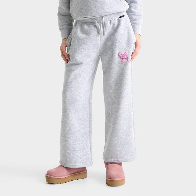 Girls' Big Kids' Sonneti London Bow Wide Leg Sweatpants