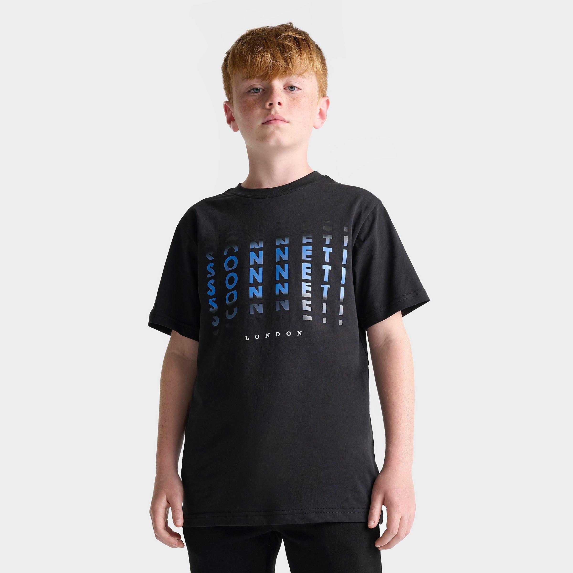 Sonneti Boys' Dazed T-shirt In Black/blithe