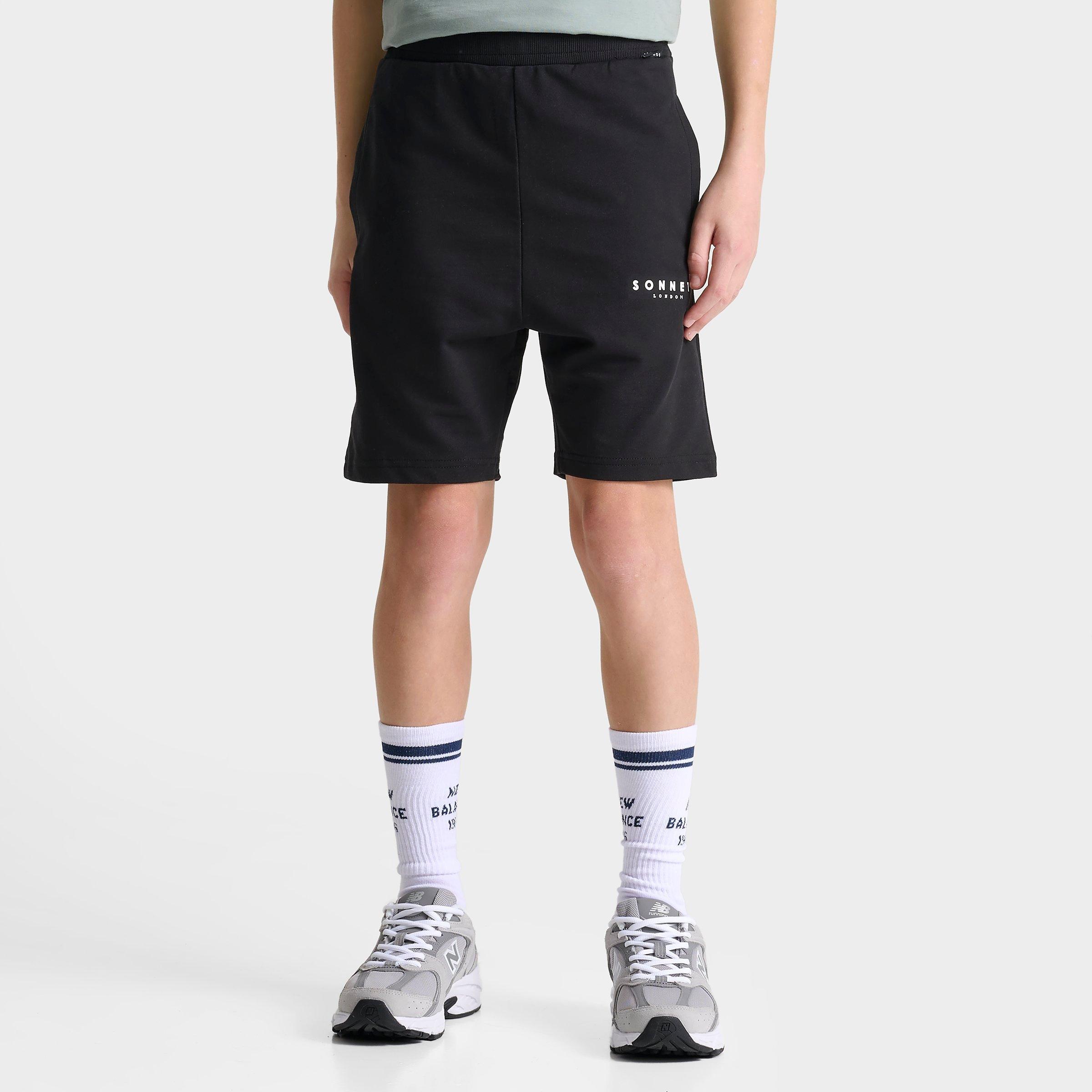 Shop Sonneti Kids' London French Terry Shorts In Black