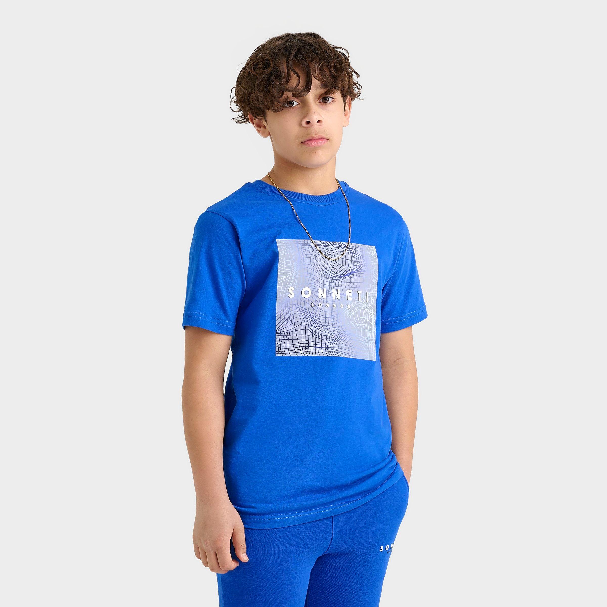 Sonneti Big Kids London Elvander T-Shirt in Princess Blue Size: Small