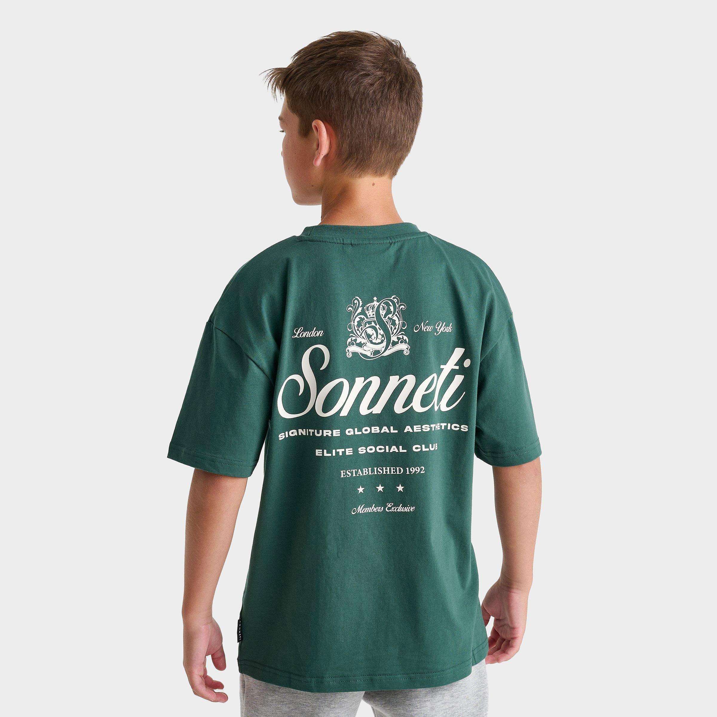 Sonneti Big Kids London Fremont T-Shirt in Trekking Green Size: Small