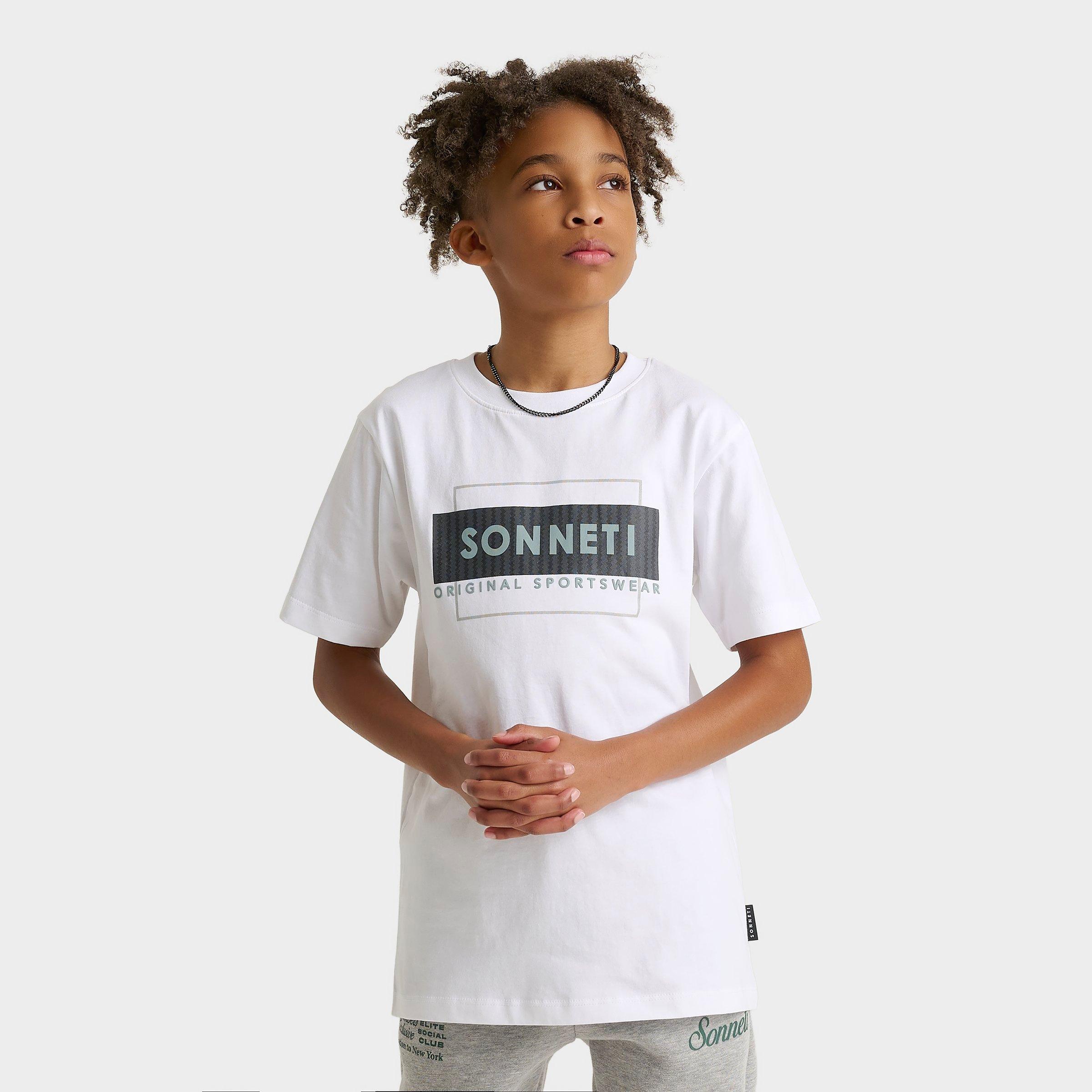 Sonneti Big Kids Carbon T-shirt In White