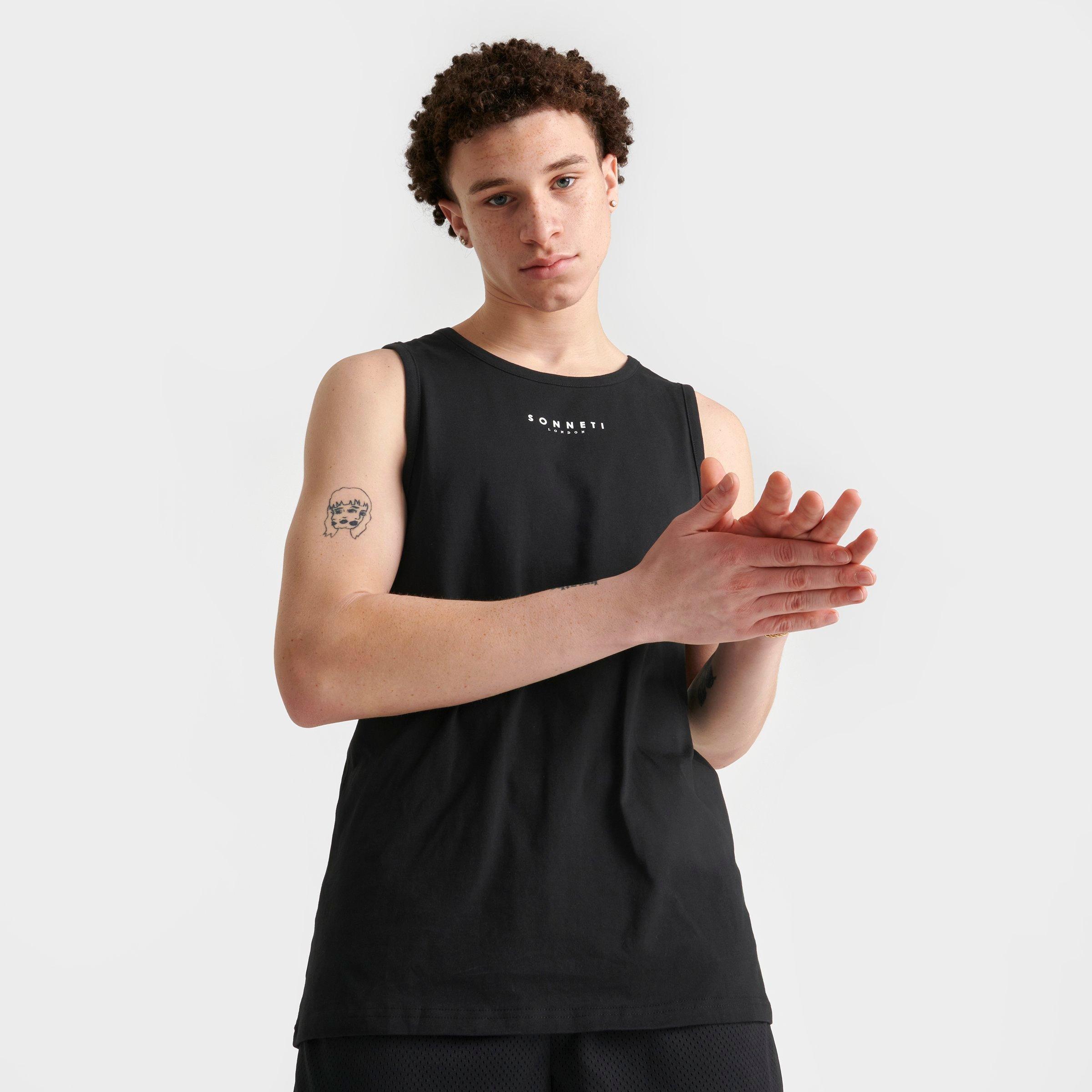 Supply And Demand Sonneti Men's Blast Tank Top In Black