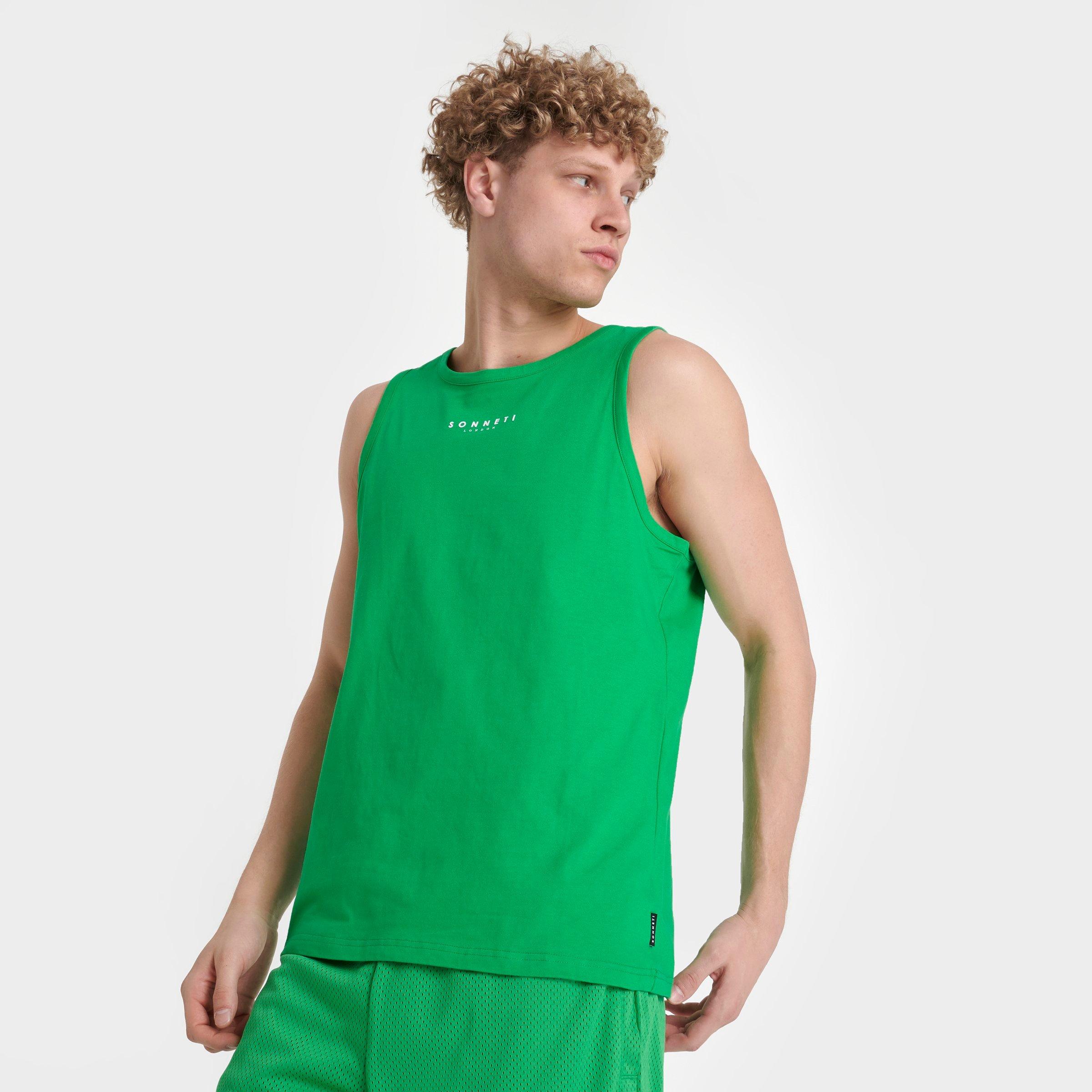 Supply And Demand Sonneti Men's Blast Tank Top In Bright Green