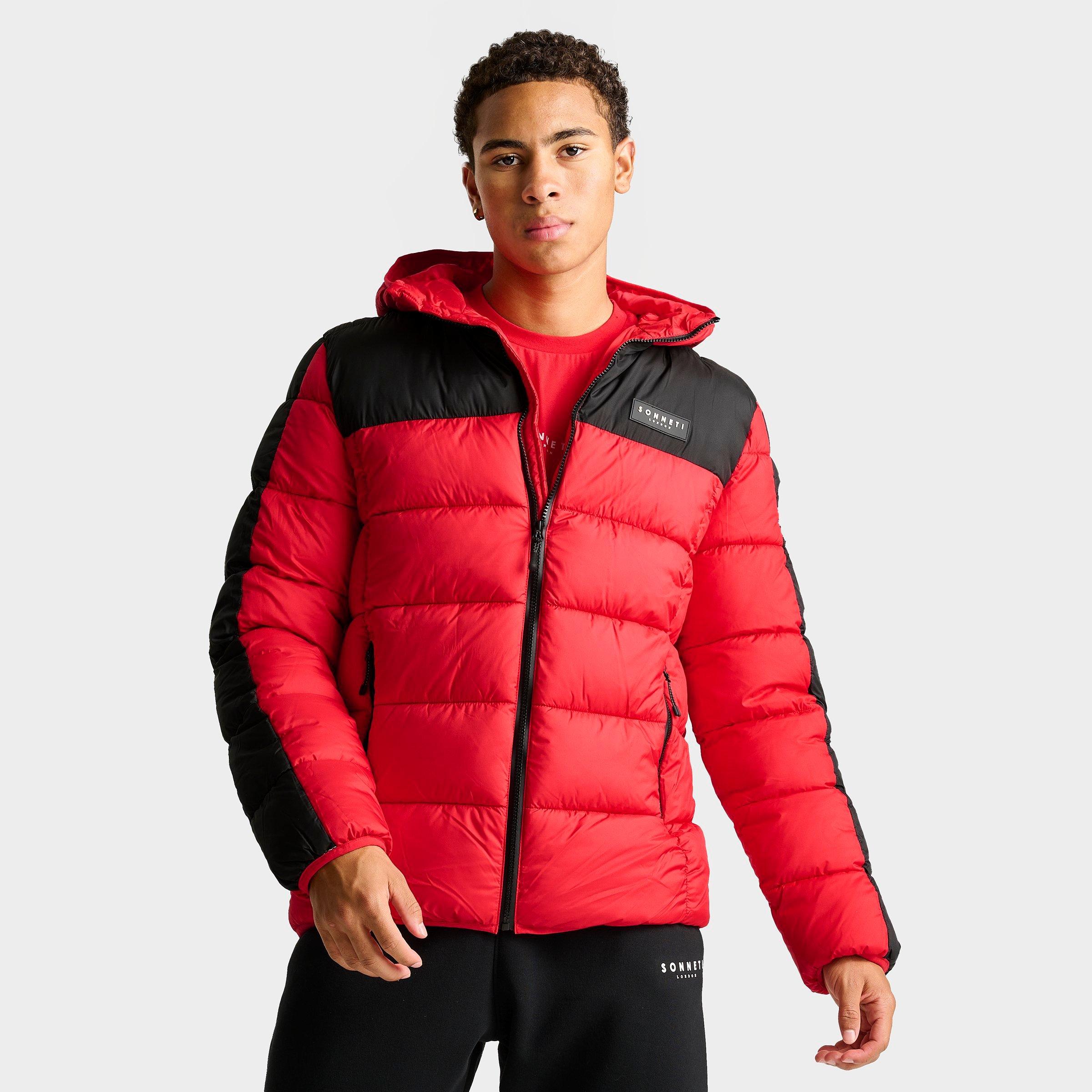 Finishline Men's Sonneti Blast Jacket in Red/Red Size XS