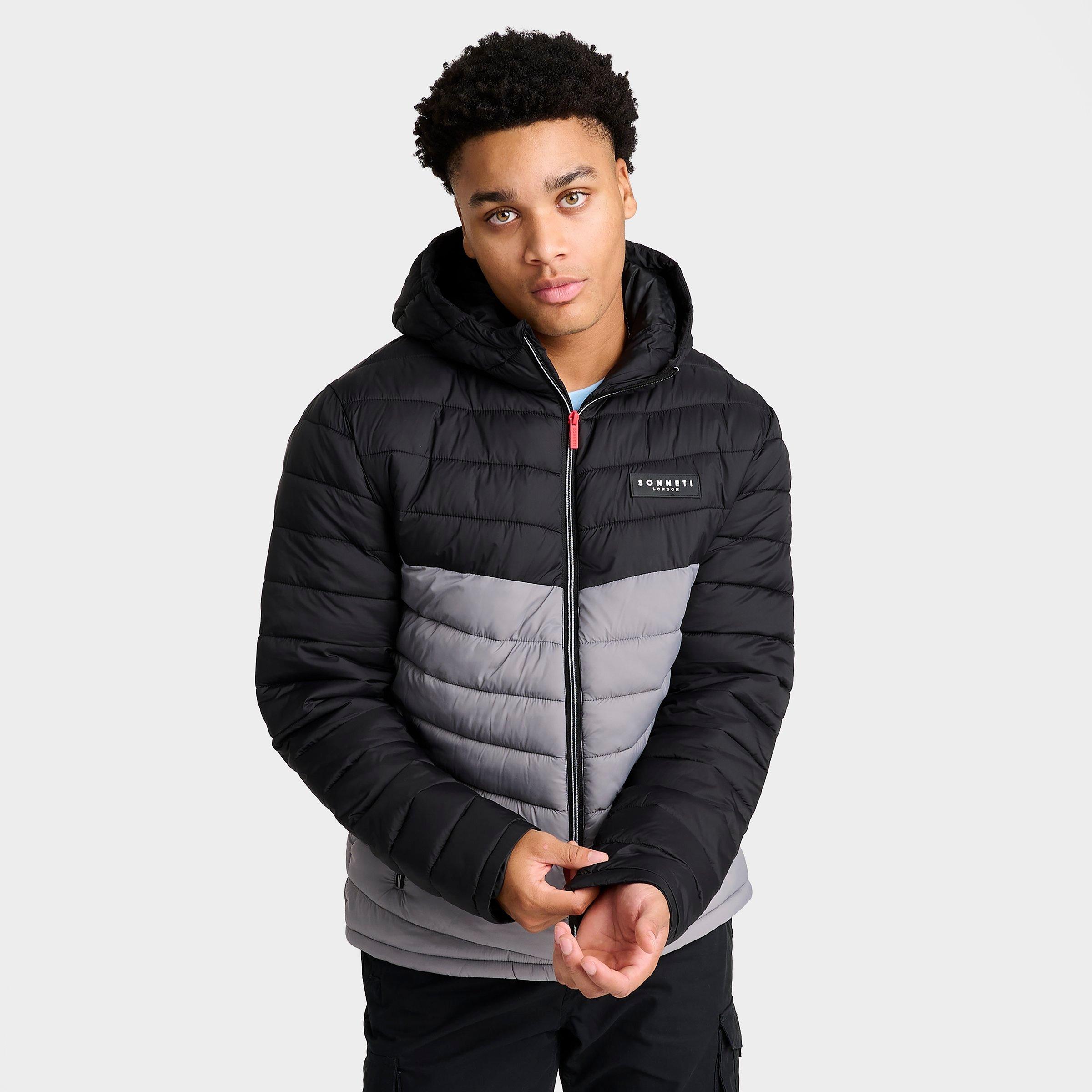 Sonneti Men's Optic Jacket In Black/grey