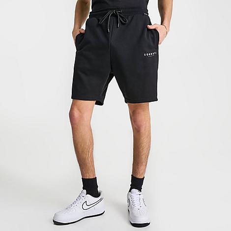 Shop Sonneti Men's French Terry 7" Brom Shorts In Black/white