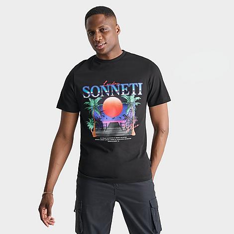 Sonneti Men's Nuit Graphic T-shirt In Black