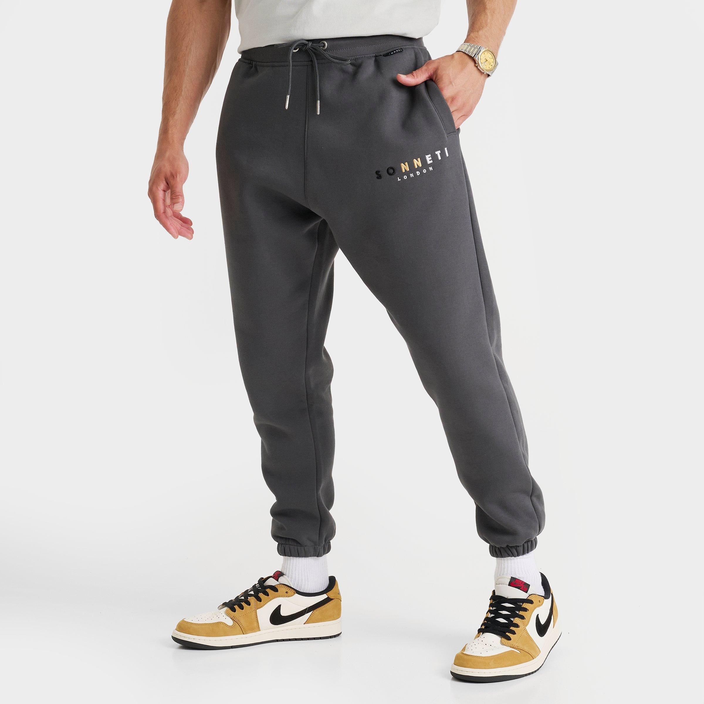 Sonneti Men's Hare Fleece Jogger Pants in Turbulence Grey Size: XS
