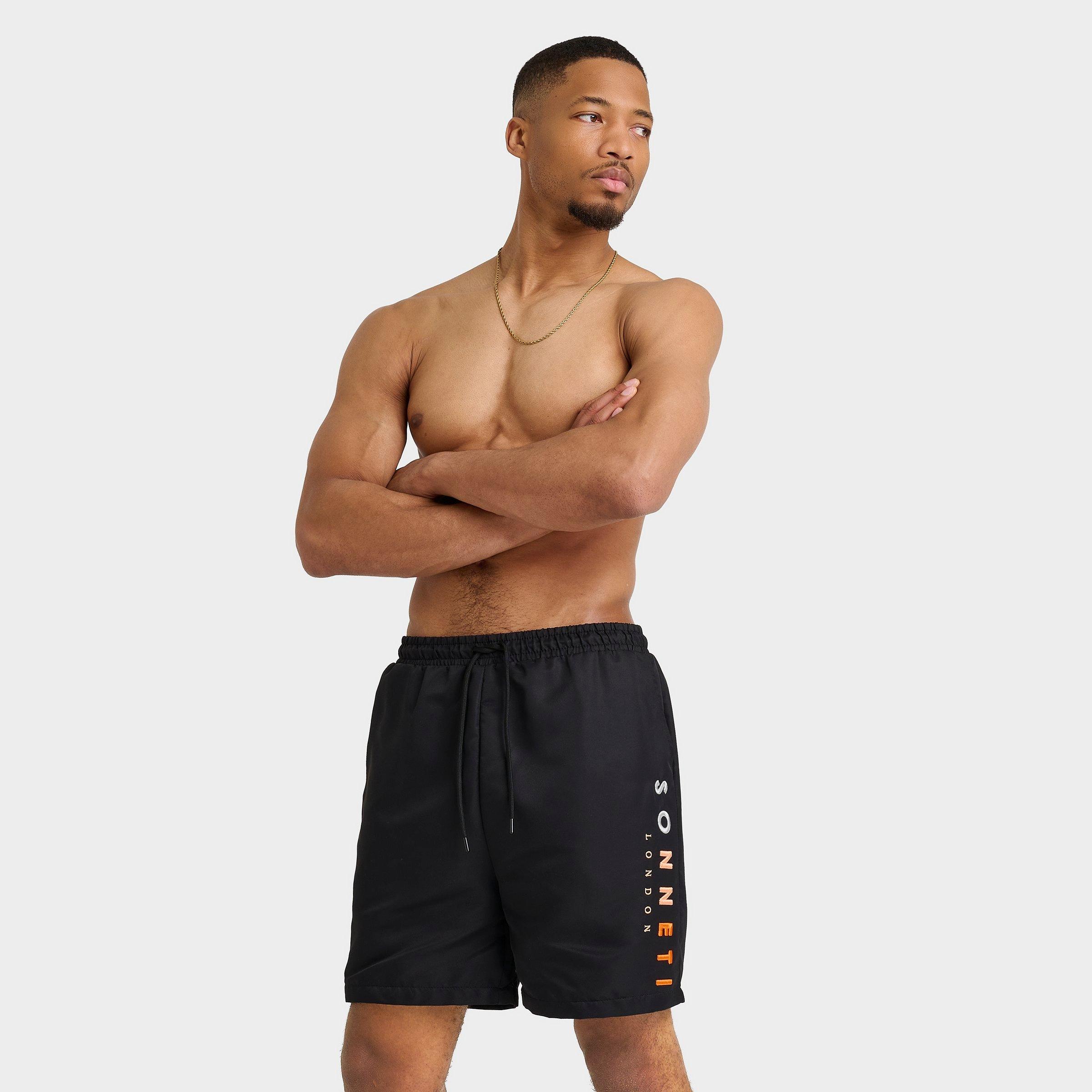 Sonneti Men's Hare Woven Shorts in Black Size: Small