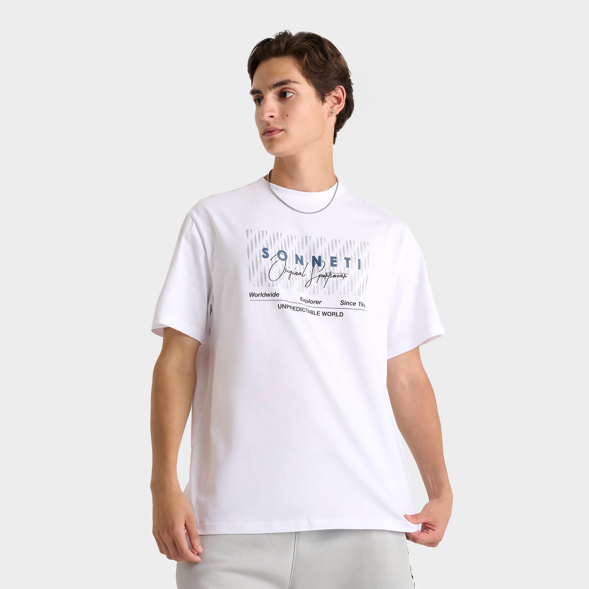 Sonneti Men's Explorer T-Shirt in White Size: XS