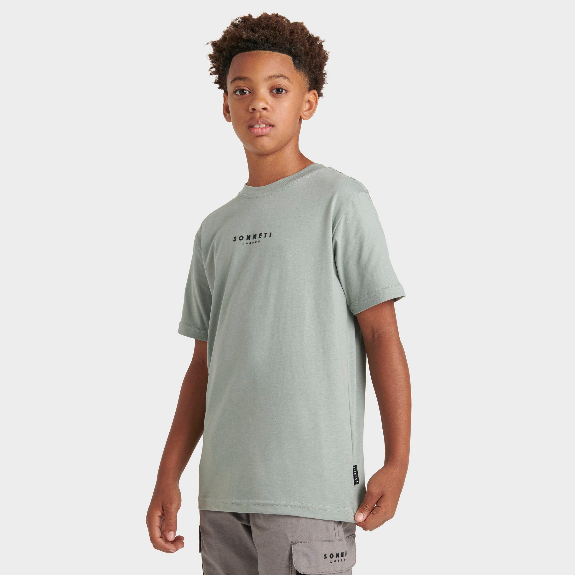 Sonneti Kids' Core London T-shirt In Mica Green