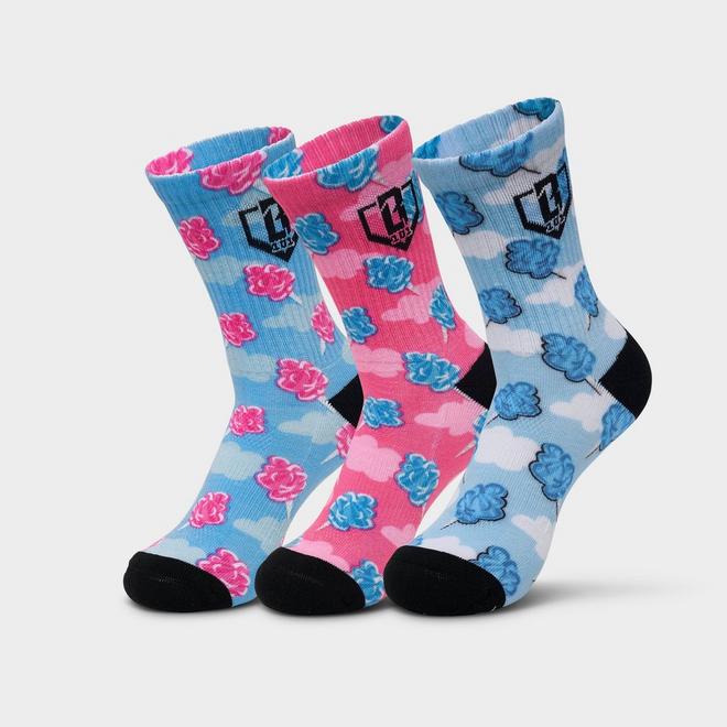Baseball Lifestyle 101 Ice Cream Performance Crew Socks (3-Pack)