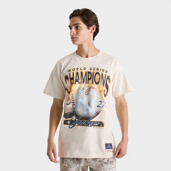 Men's Mitchell & Ness New York Yankees MLB Boom Graphic T