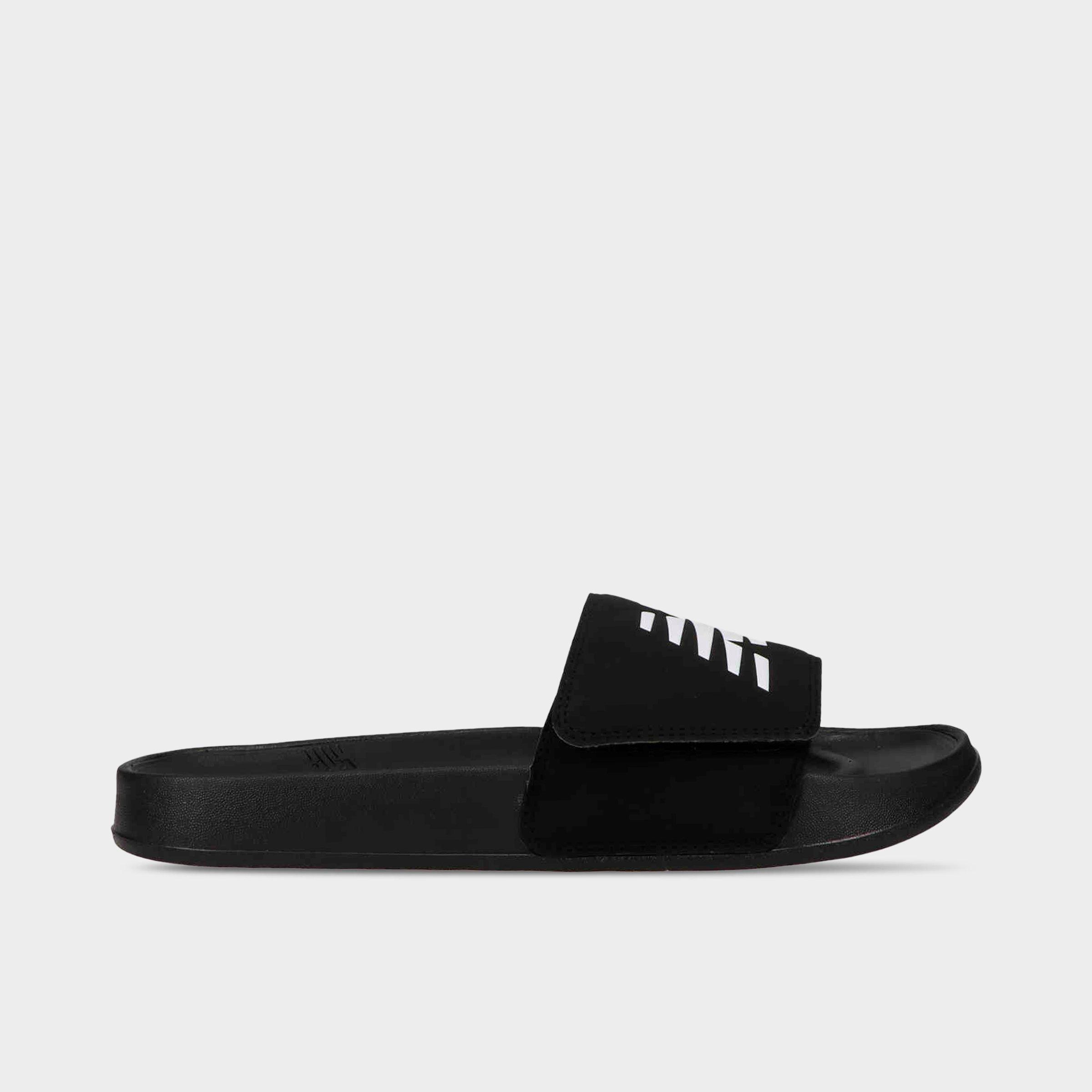 Bbc International, Llc-nb New Balance 200 Adjustable Slide Sandals In Black/white