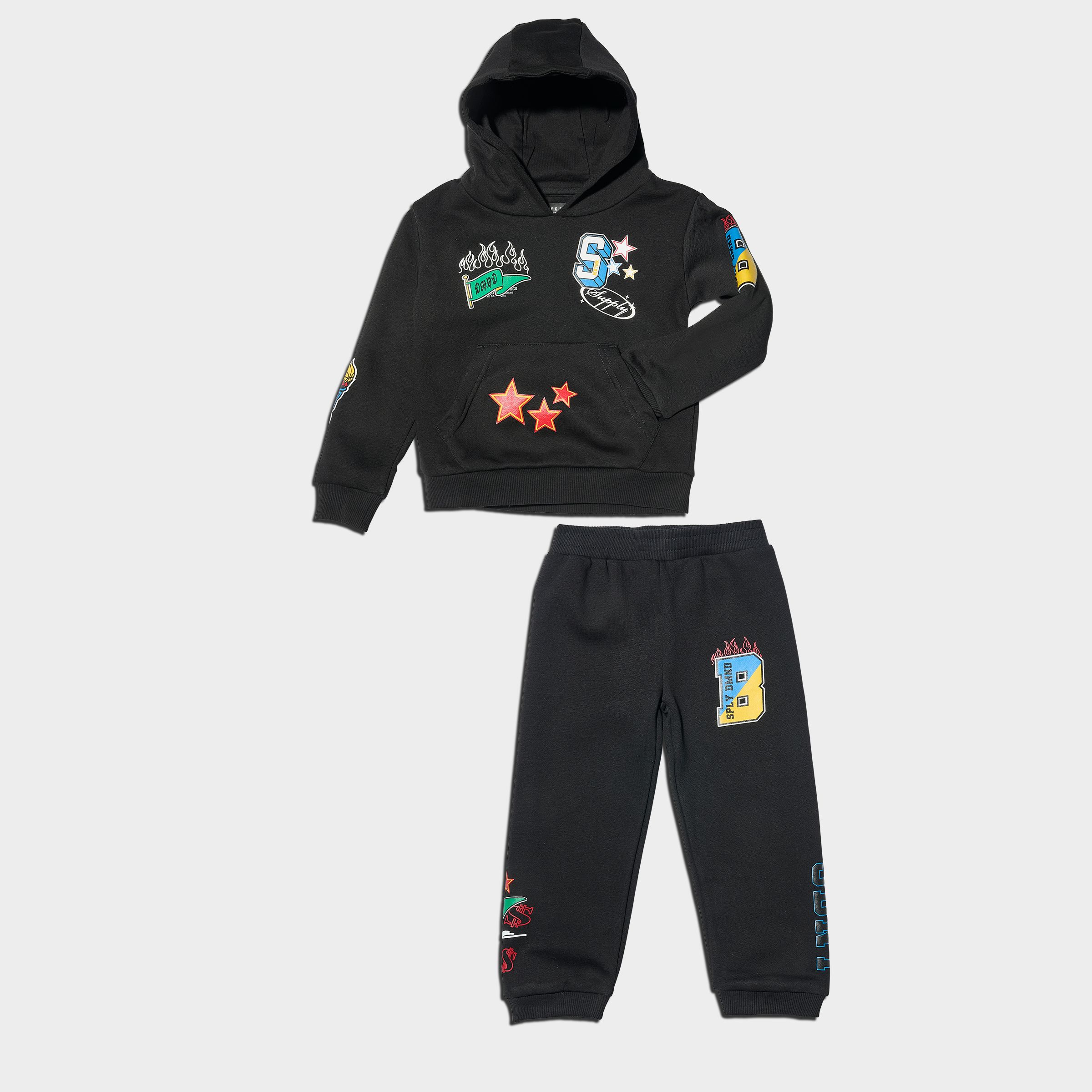 Sonneti Infant Supply & Demand Montana Pullover Hoodie and Jogger Pants Set