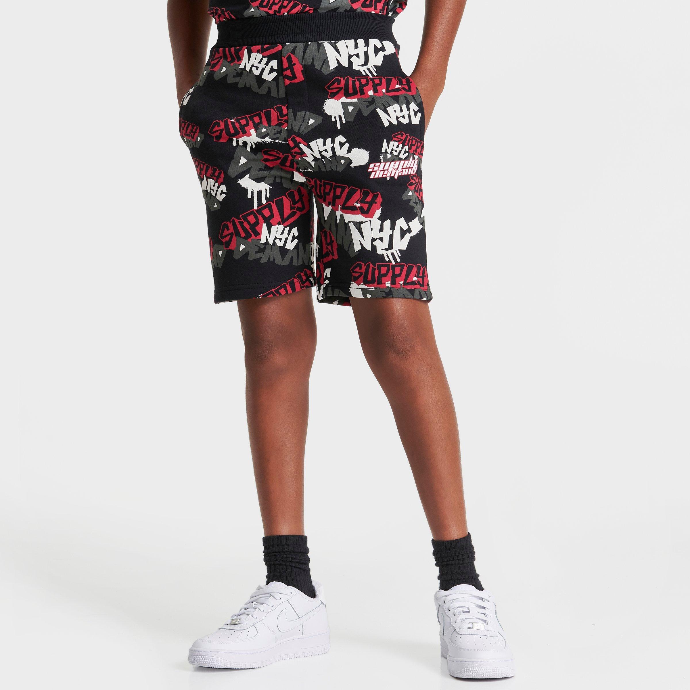 Men's Supply & Demand Hustle Script Basketball Shorts