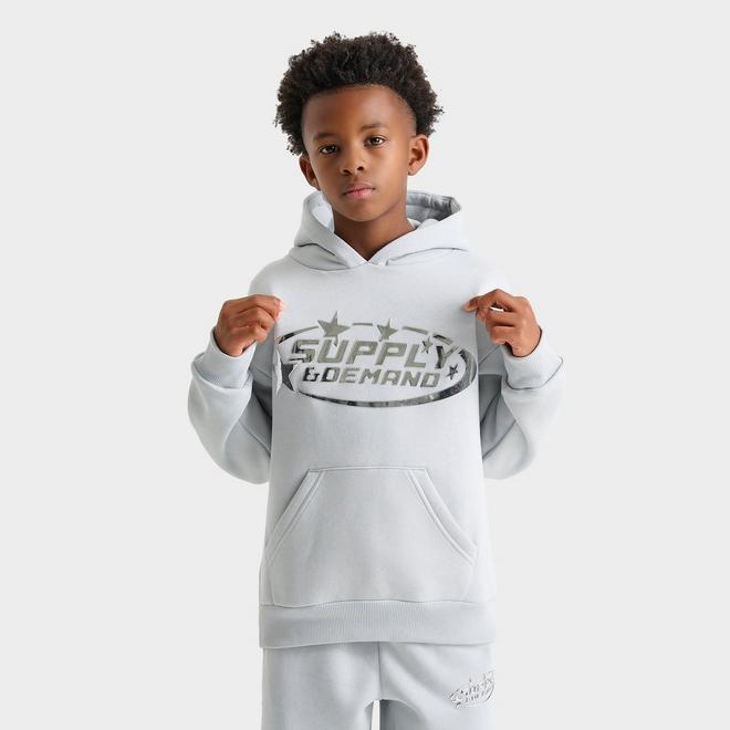 Big Kids' Supply & Demand Chrome Oval Pullover Hoodie