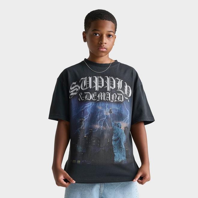 Big Kids' Supply & Demand Dystopia T-Shirt