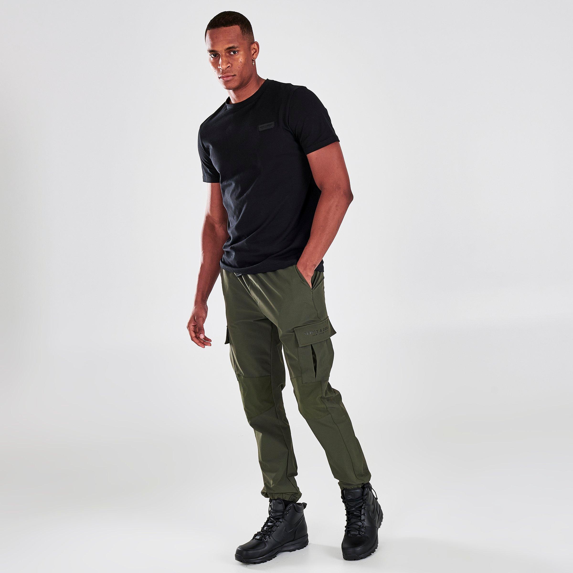 Supply & Demand Men’s Oxy Cargo Pants in Olive Green Size: 2XL