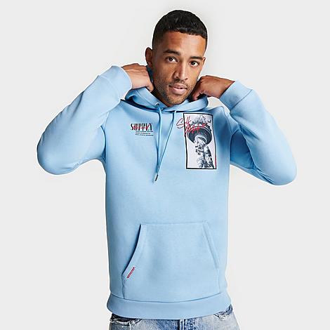 Supply And Demand Men's Ridin Hood Graphic Hoodie In Carolina Blue