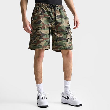 Supply And Demand Men's Gritter Camo Cargo Shorts Size Large
