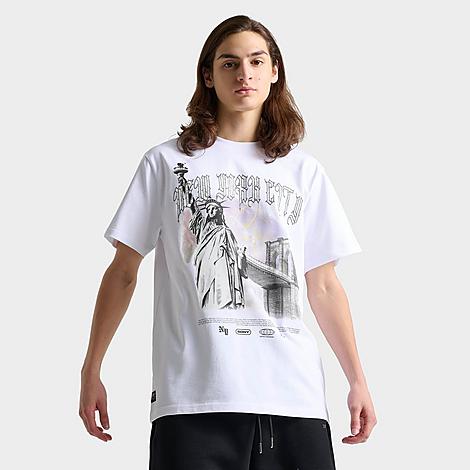 Shop Supply And Demand Men's Nyc Cabbed Graphic T-shirt In White