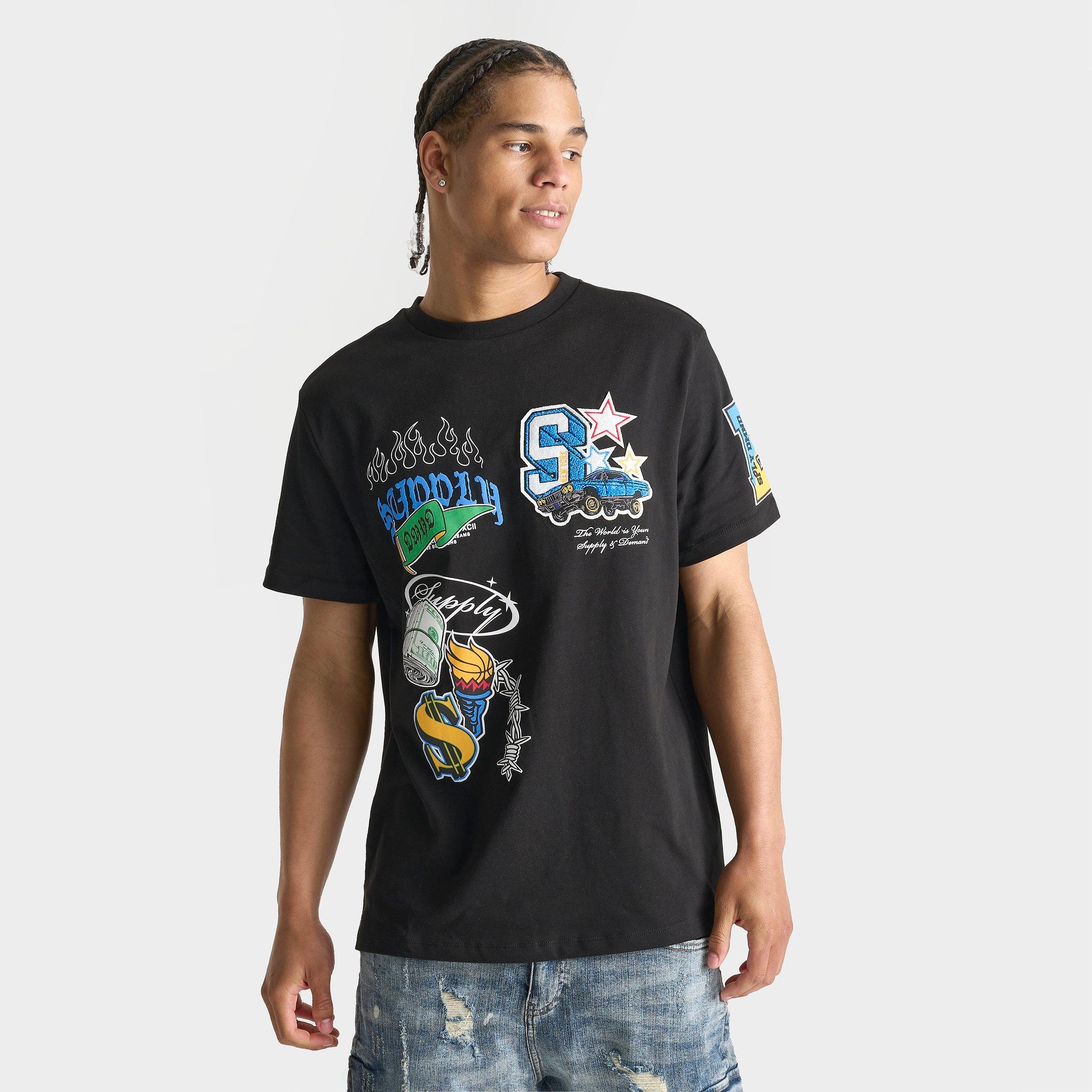 Shop Supply And Demand Men's Montana T-shirt In Black