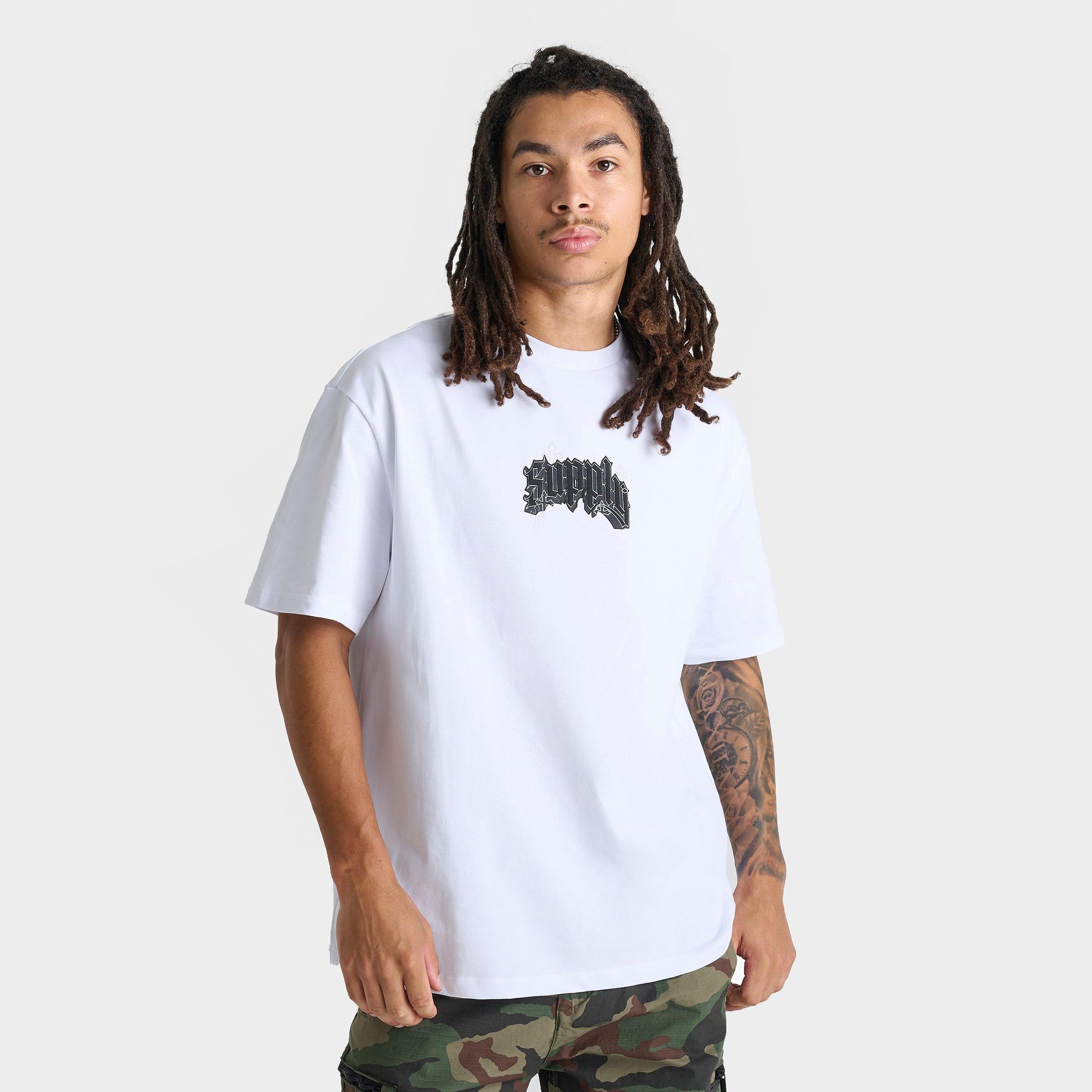 Supply And Demand Men's Maced T-shirt In Optic White